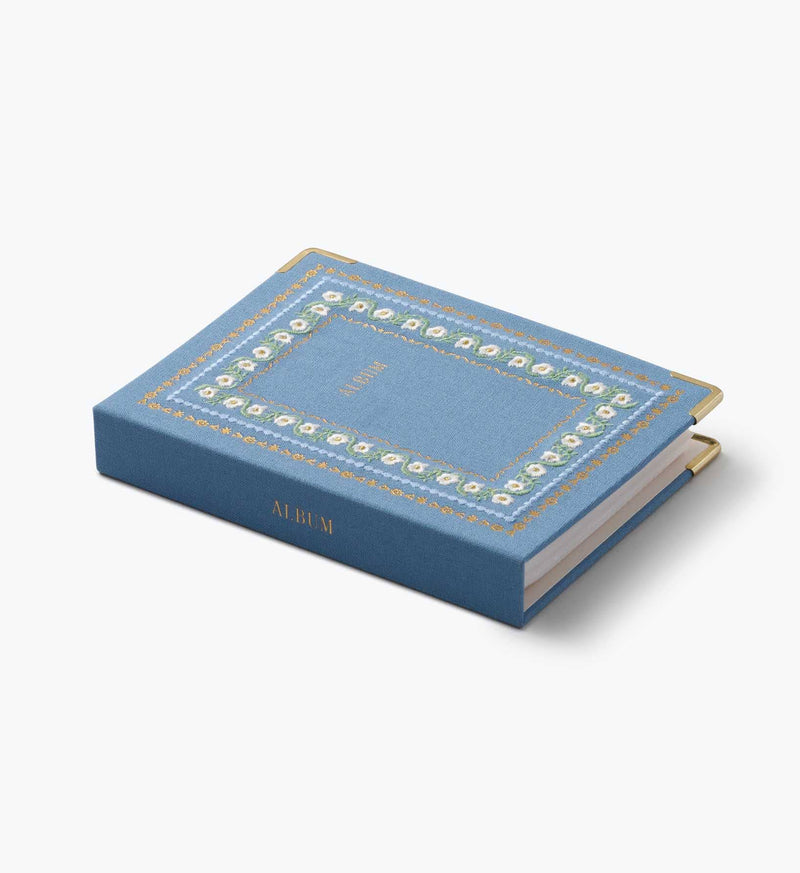 Delphine Embroidered Small Photo Album-zoom-