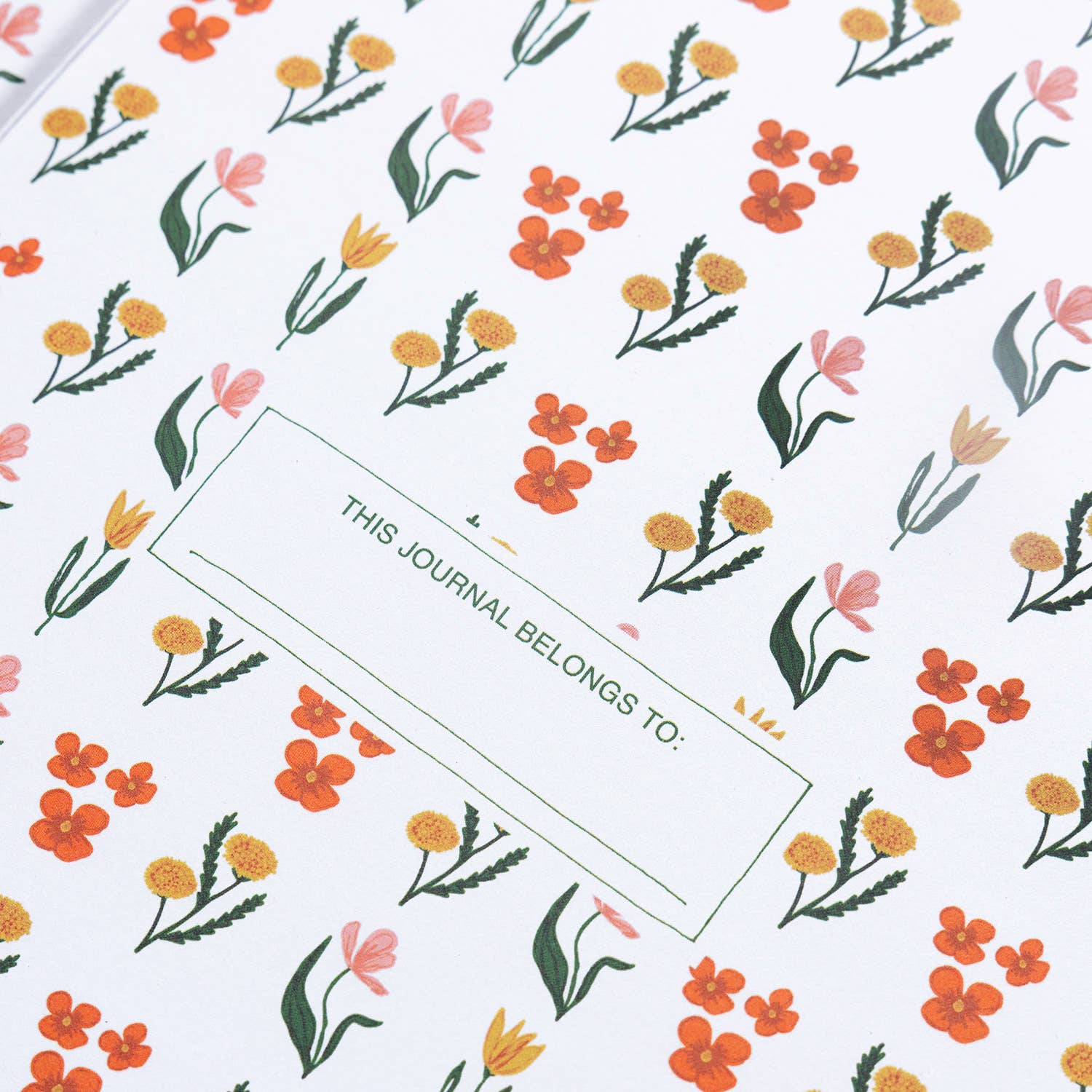 Embroidered Journal - Floral-4