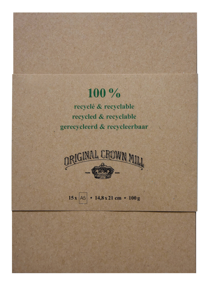 Original Crown Mill 100% Recycled Stationery-zoom-