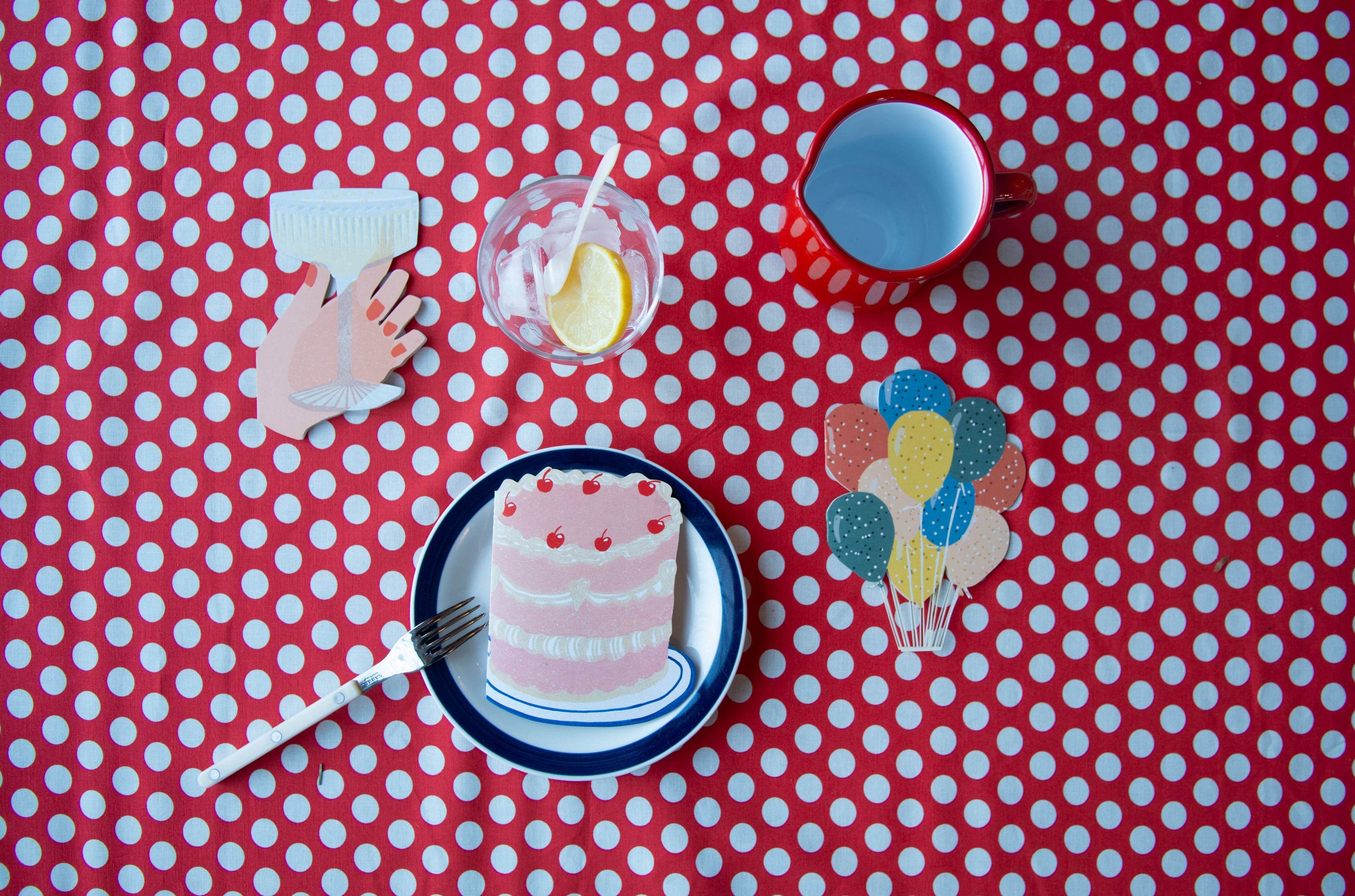 Coupe Chin-Chin - Die Cut Card-zoom-3