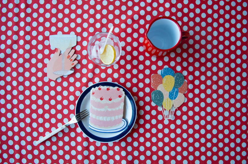 Coupe Chin-Chin - Die Cut Card-zoom-
