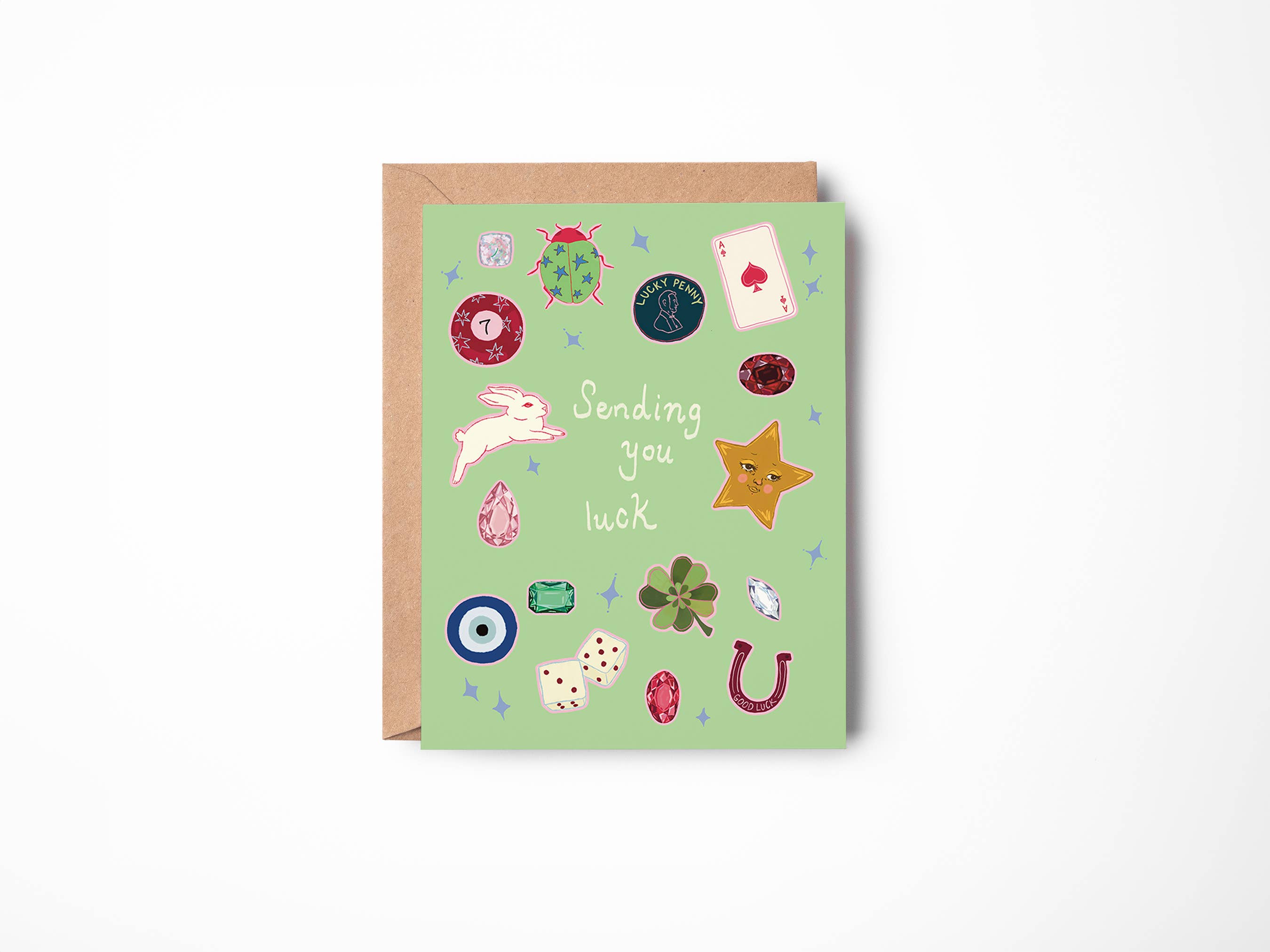 Sending You Luck Card-zoom-1