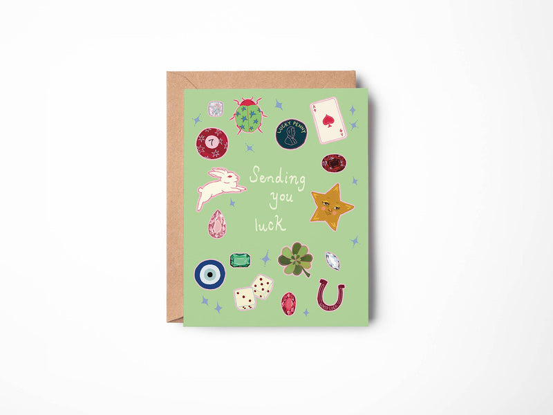 Sending You Luck Card-zoom-