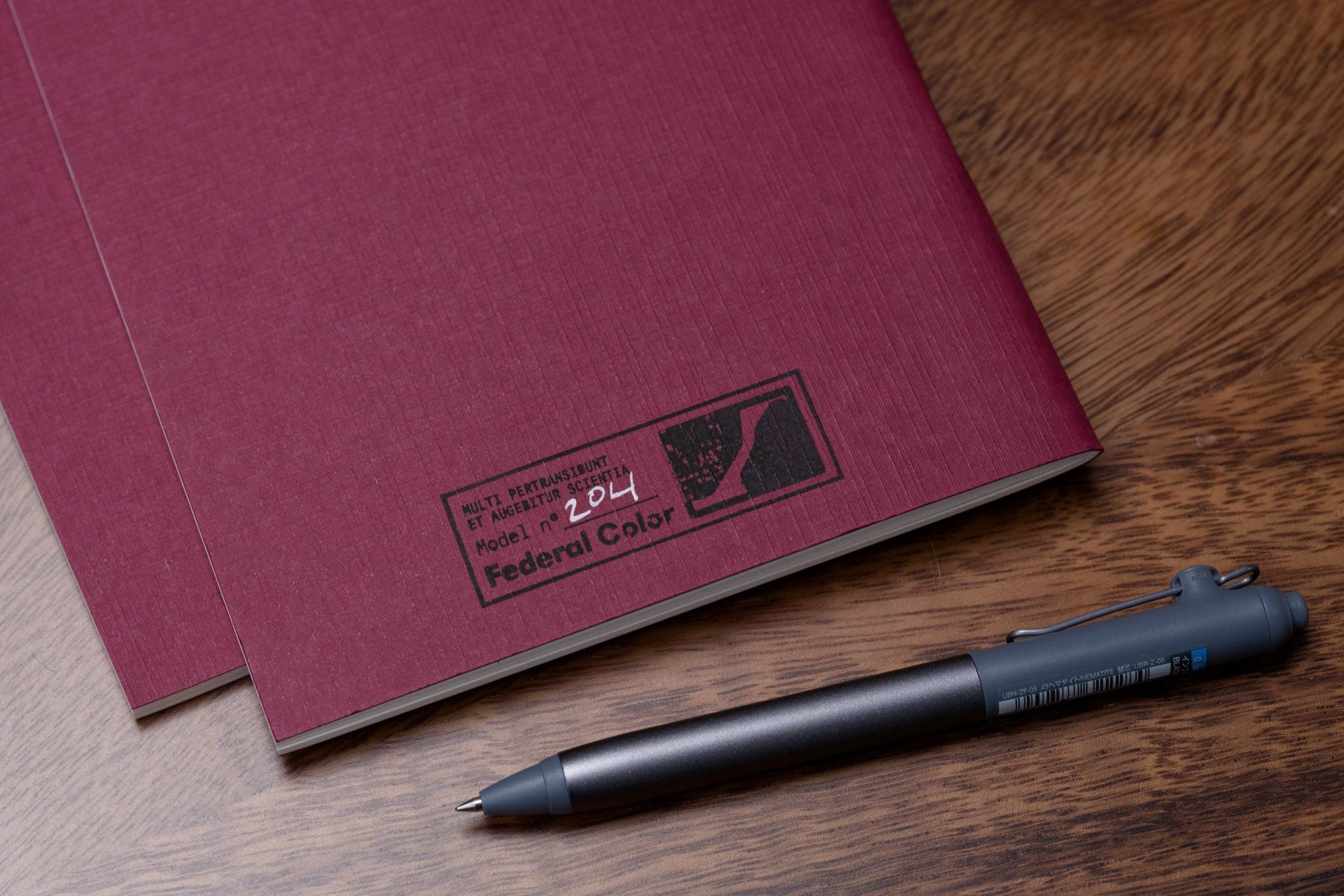 #204 Idea Notebooks, Set of Two, Wine/White-4