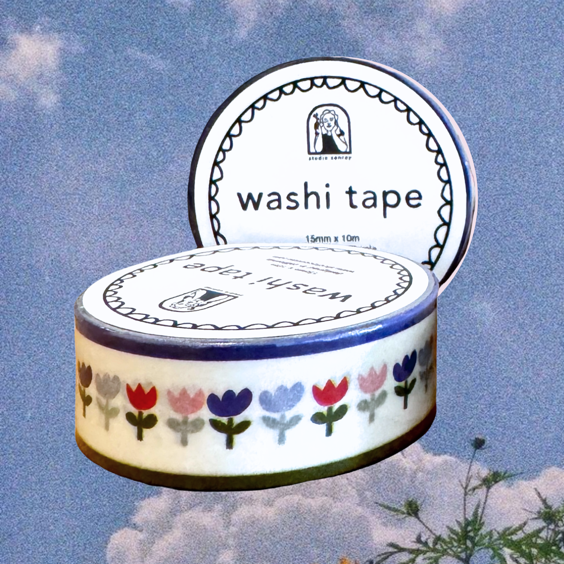 Tulips Washi Tape-4