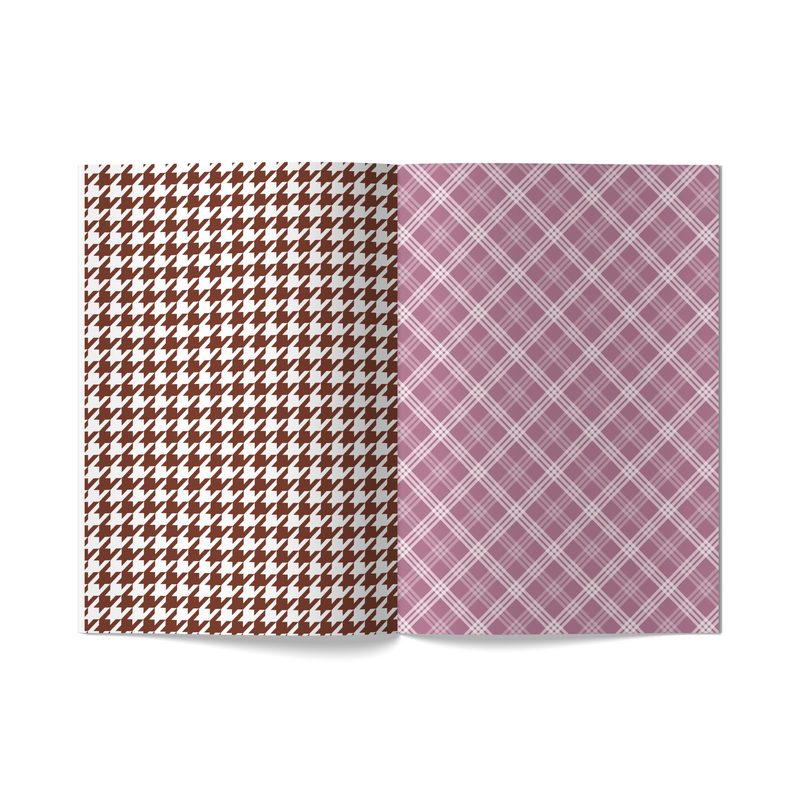 The Autumn Plaids • Scrapbooking Paper Booklet-zoom-