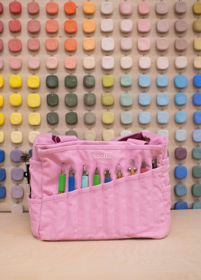 Soolla Studio Artist Bag, Flamingo-zoom-