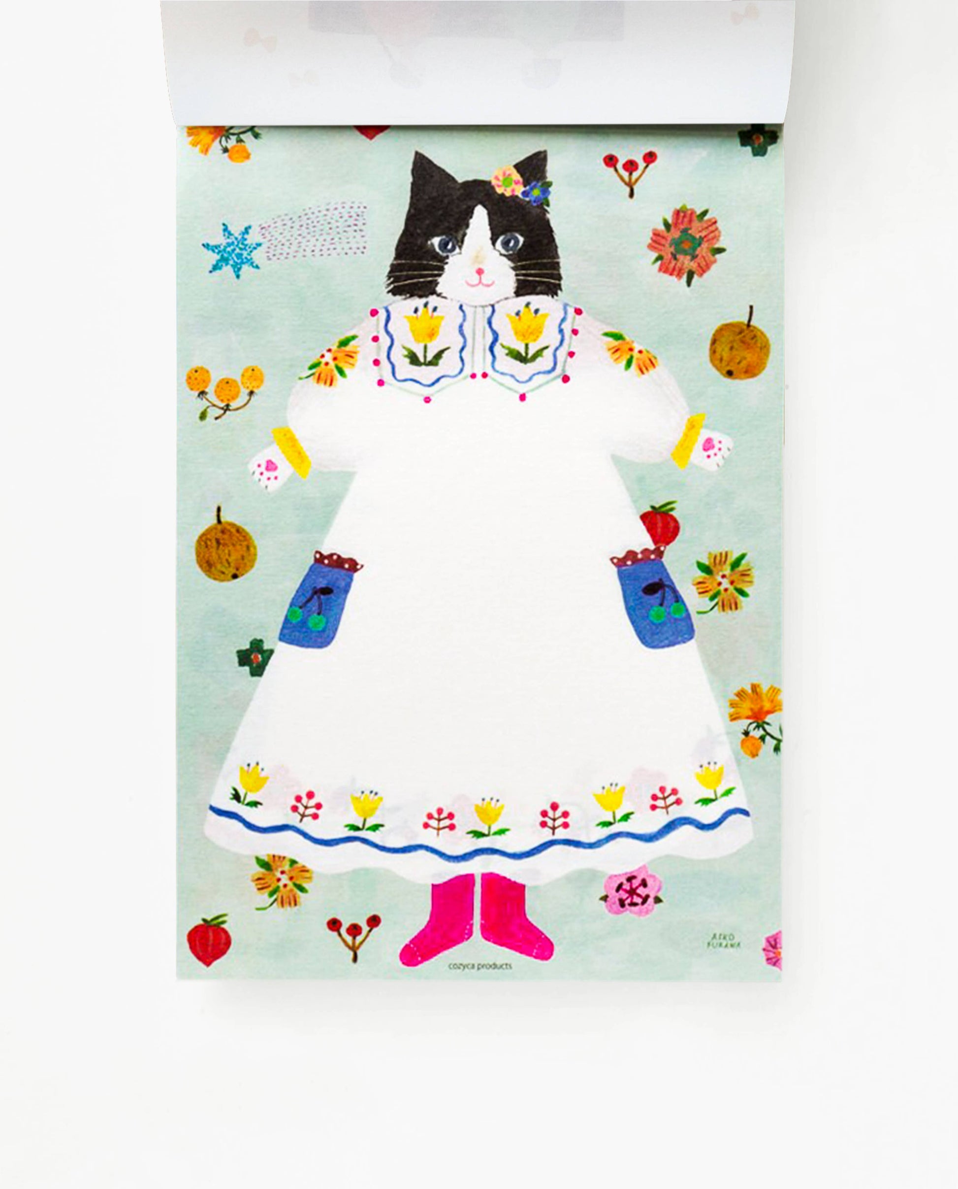 Large Writing Pad - Cat and Onepiece-3