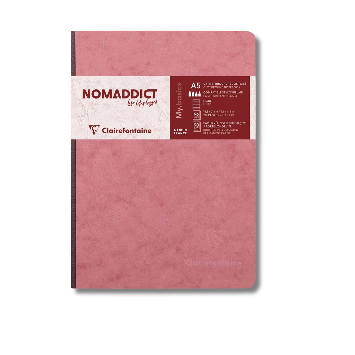 Clairefontaine Clothbound Notebooks A5-4