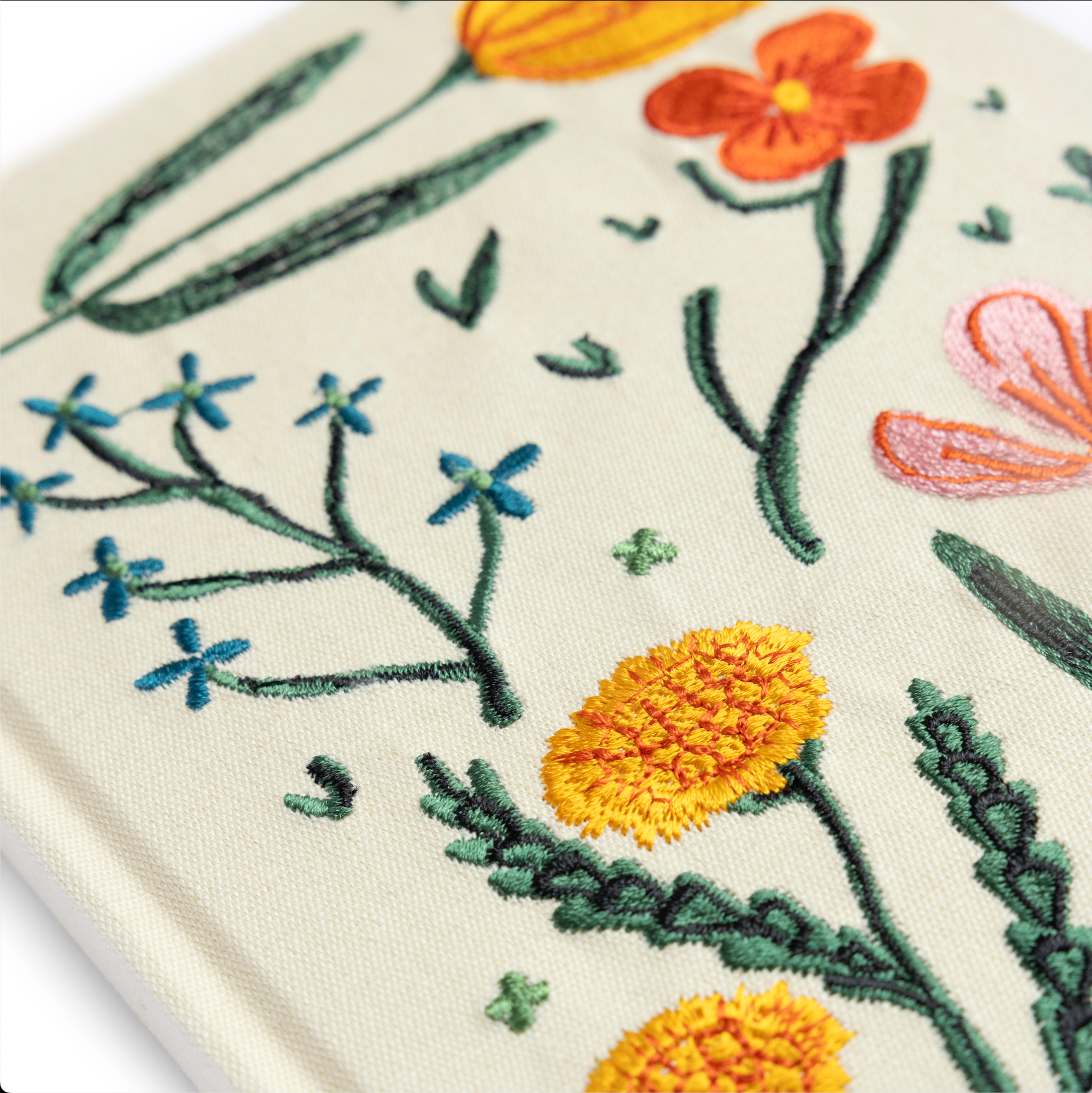 Embroidered Journal - Floral-zoom-3