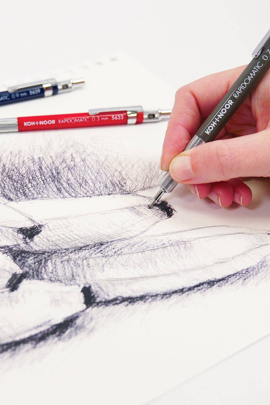Koh-I-Noor  Rapidomatic® Mechanical Pencil Erasers-zoom-2