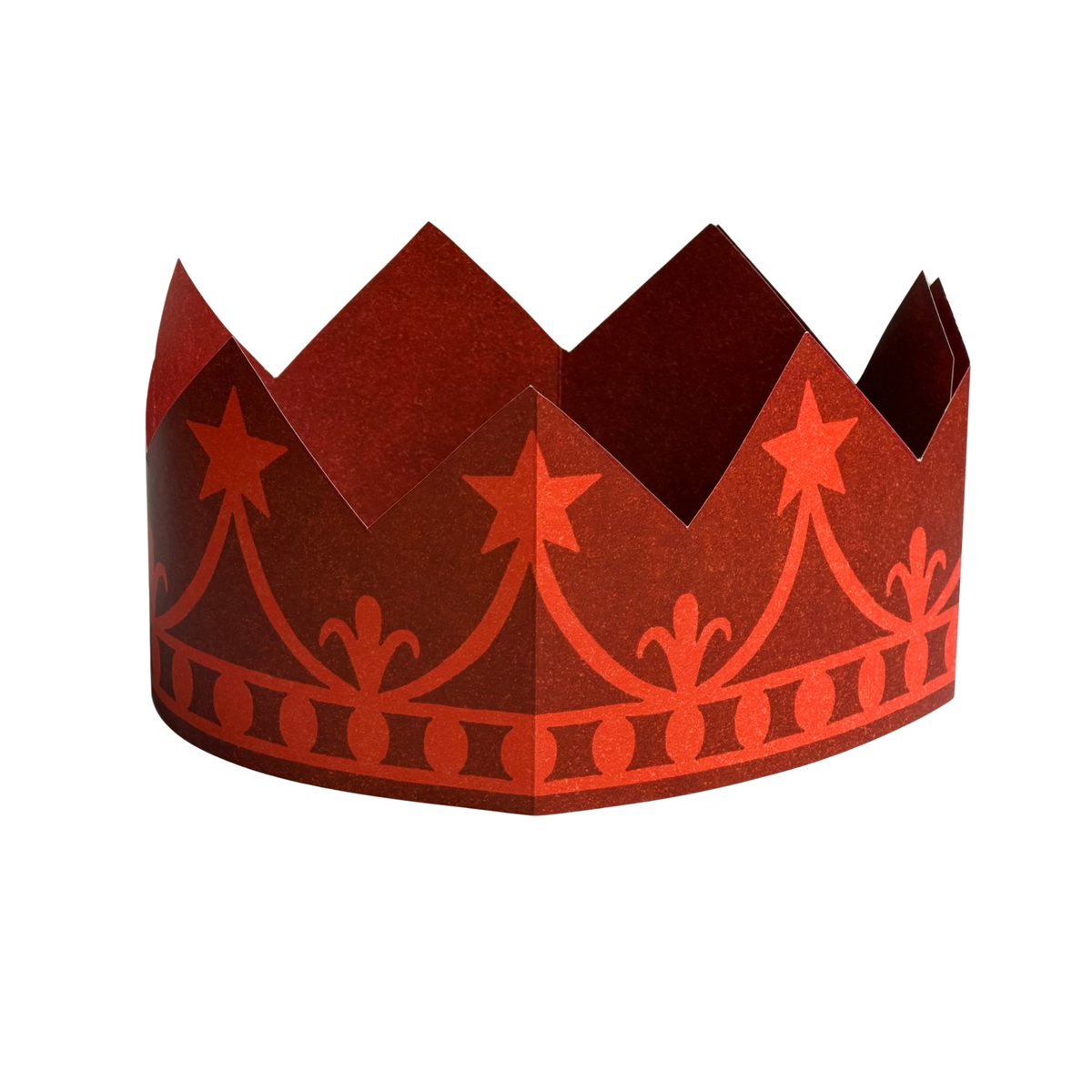 Colorful Christmas Paper Crowns-5