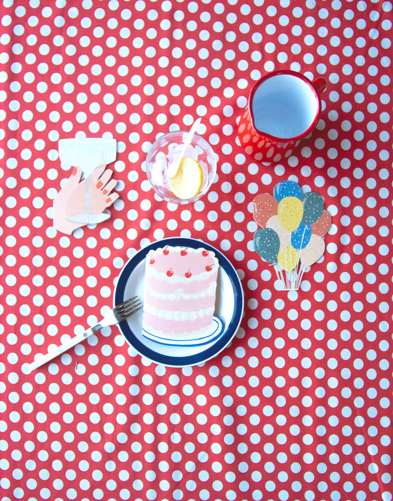 Party Balloons - Die Cut Card-zoom-