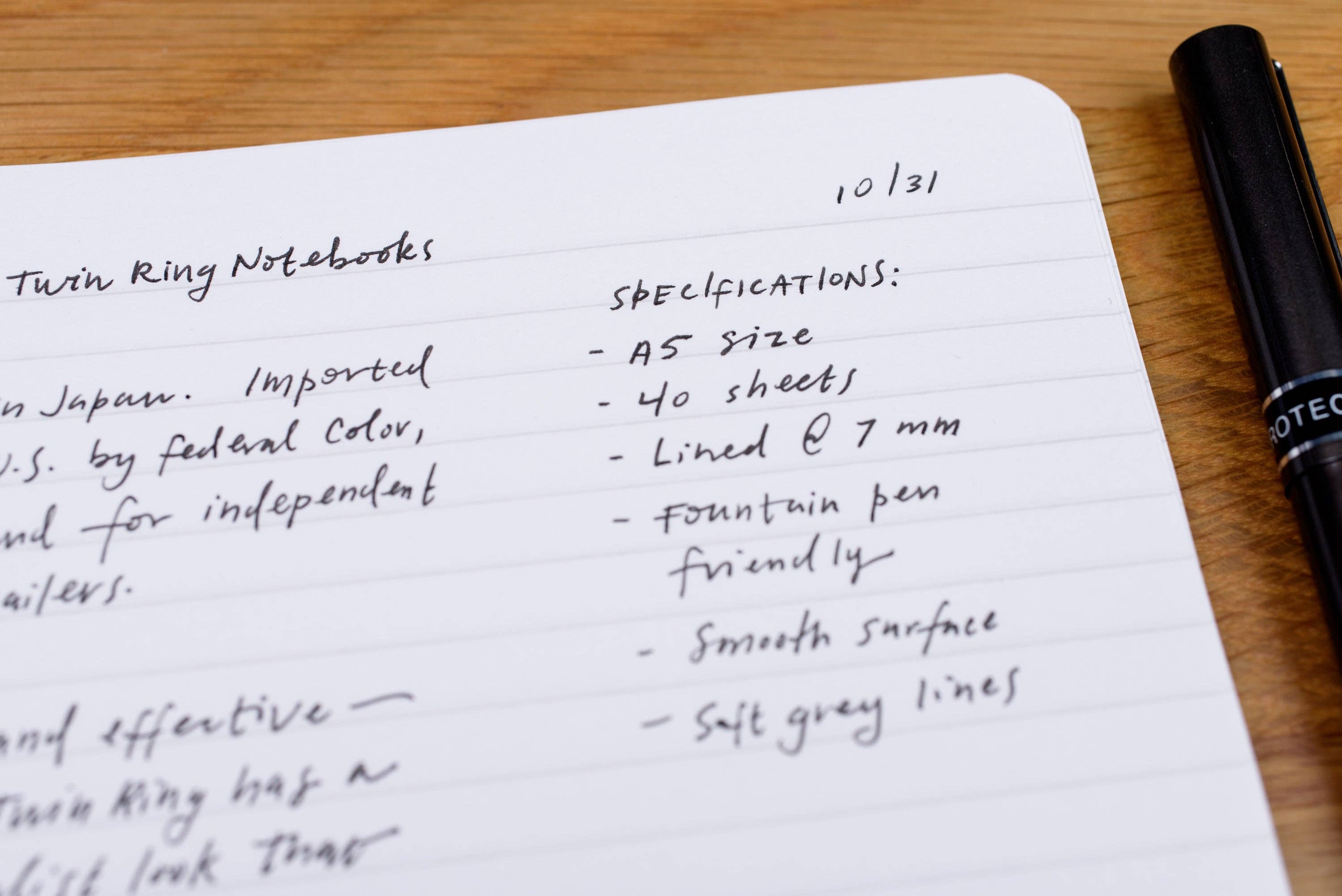 Basic Ring-Bound Notebook, A5-zoom-2