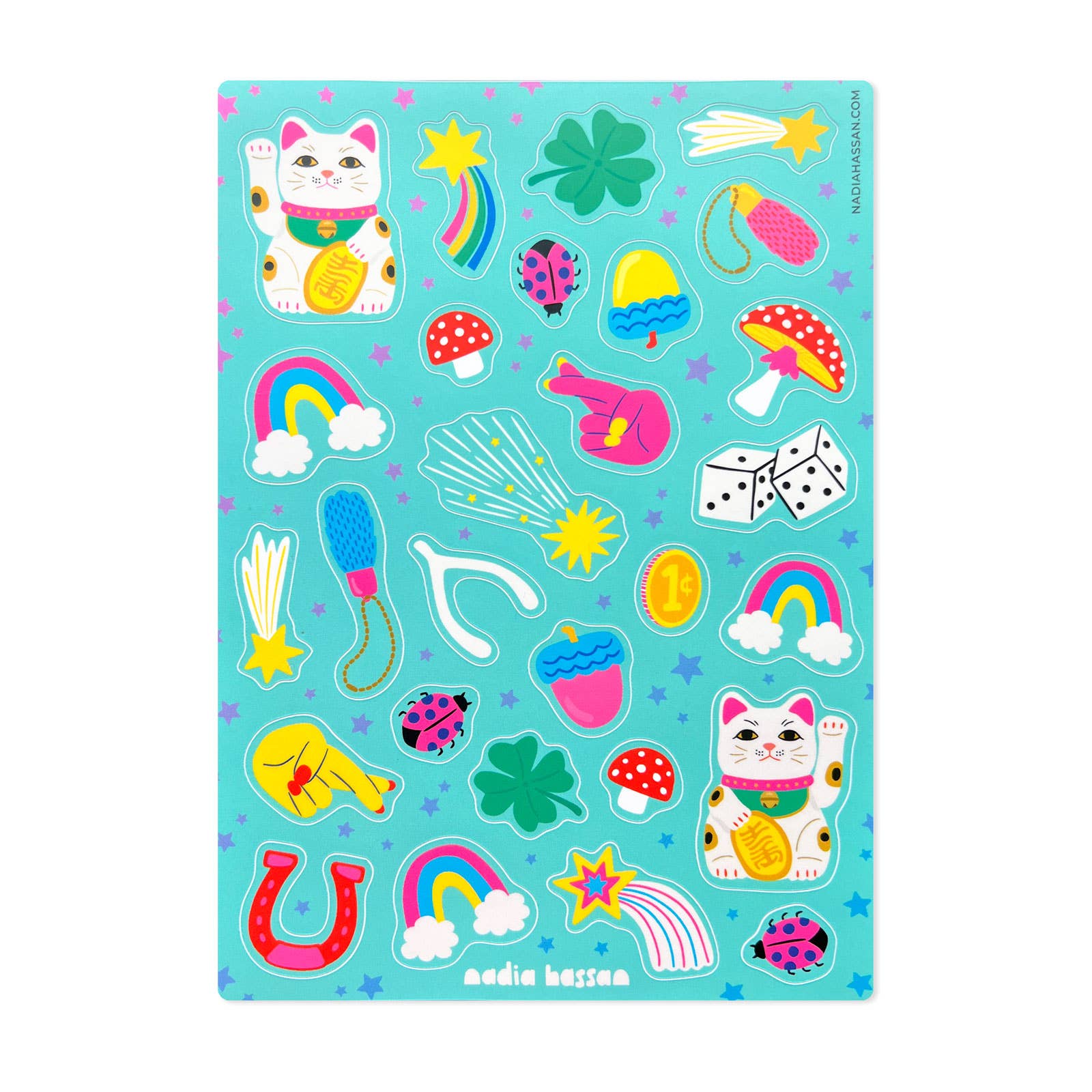 Lucky Charms 5x7 Sticker Sheet-zoom-1