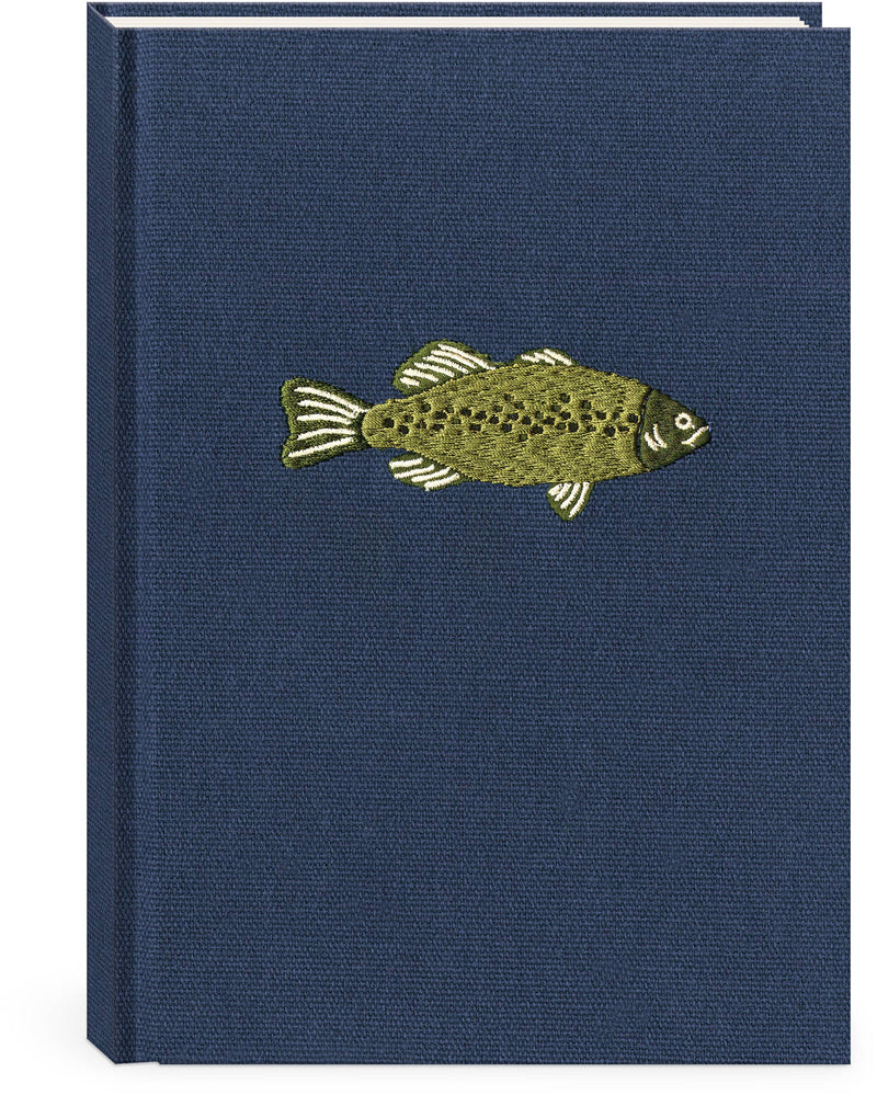 Sporting Goods Fish Fabric Journal-zoom-