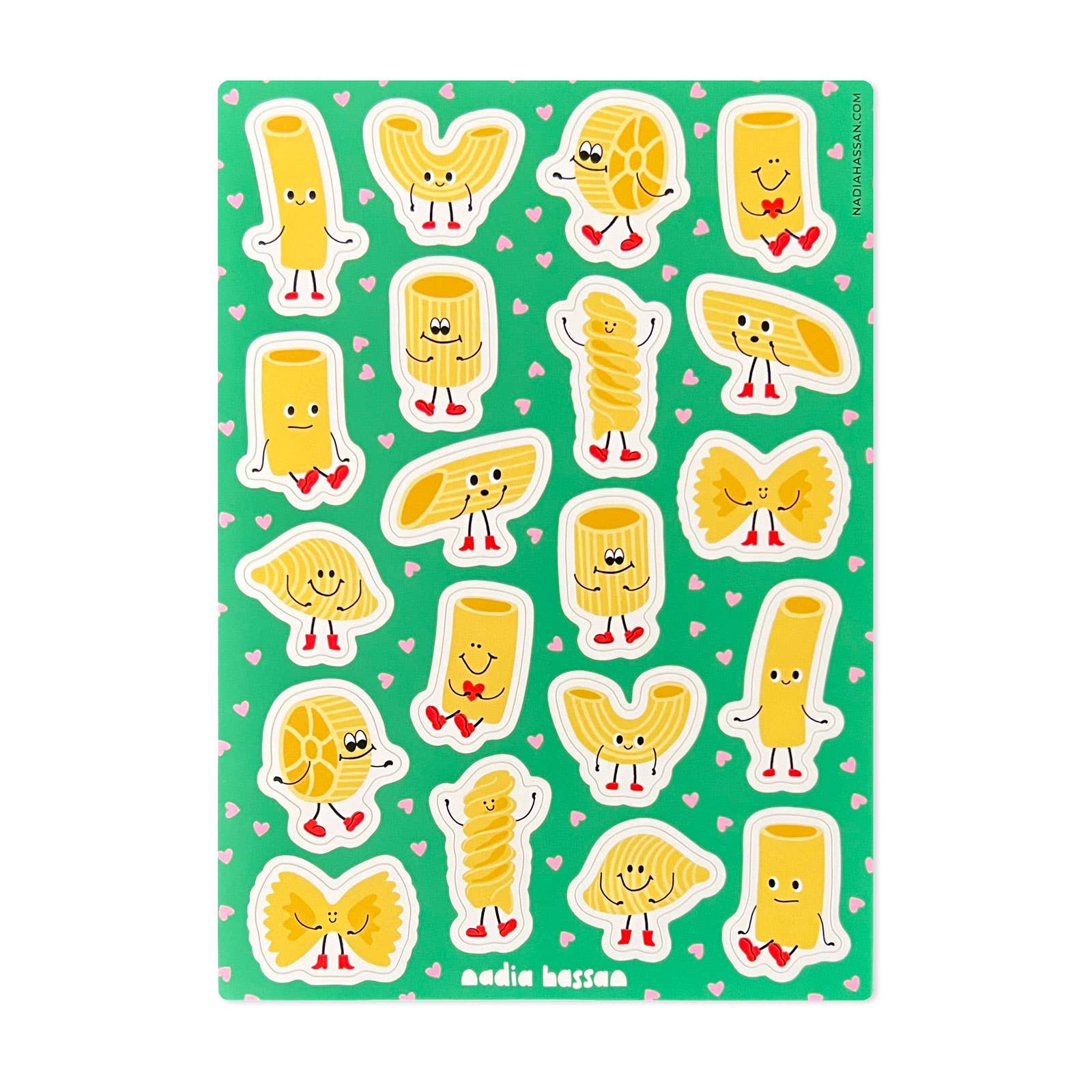 Pasta Pals 5x7 Sticker Sheet-zoom-1