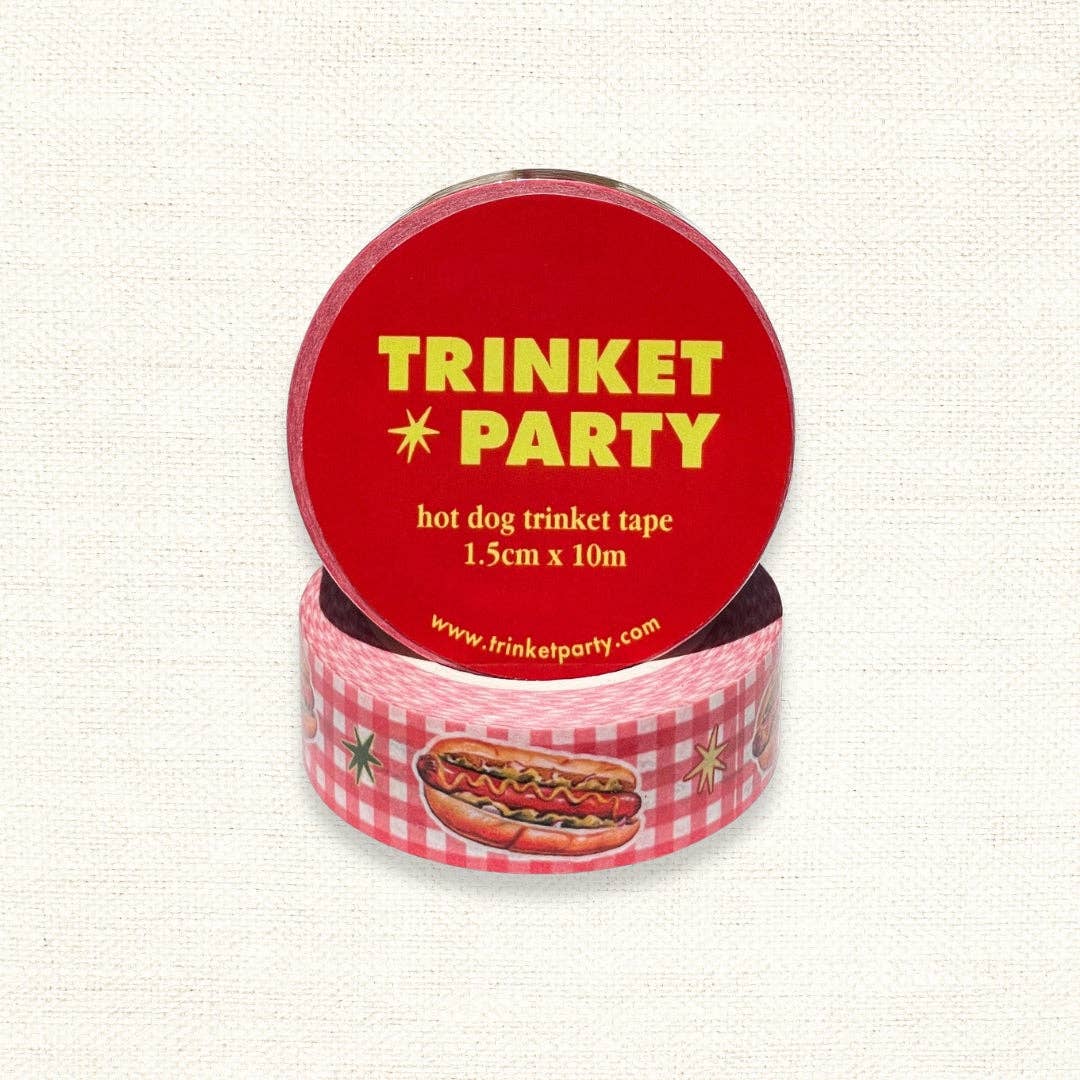 Hot Dog Trinket Washi Tape