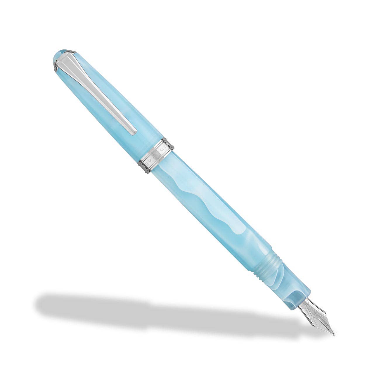 True Writer Classic Larimar Blue Fountain Pen - Fine Nib