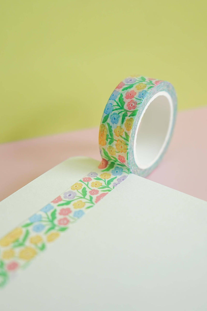 Garden Stroll Floral Washi Tape-zoom-