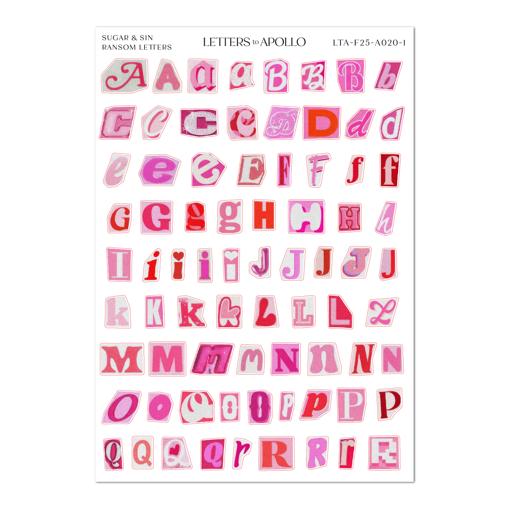 SUGAR & SIN RANSOM LETTERS-2