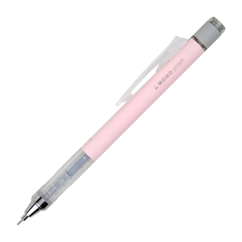 MONO Graph Mechanical Pencil: Pastel, Coral Pink-zoom-