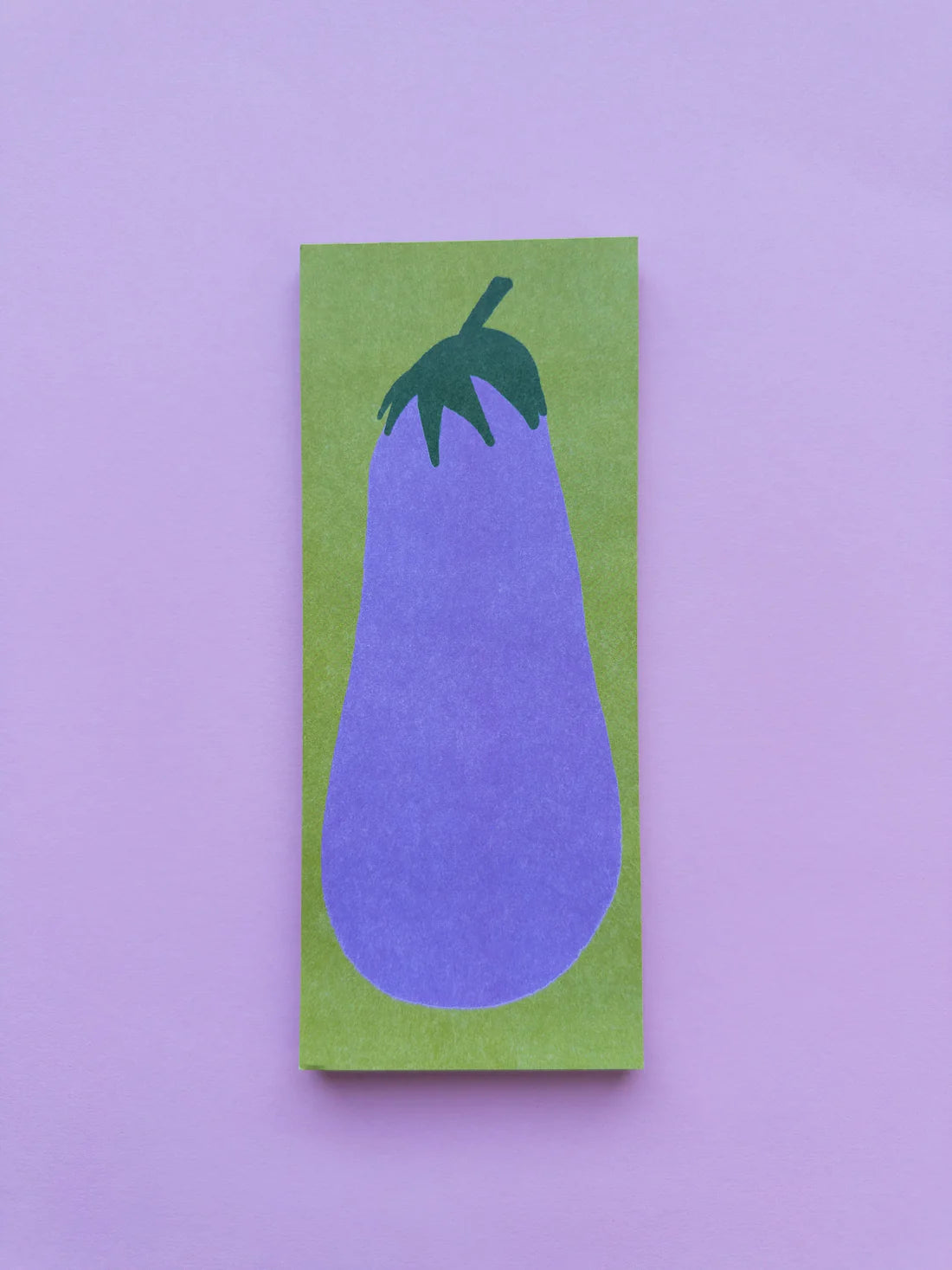 Eggplant Memo Pad - Grocery List Notepad-zoom-1