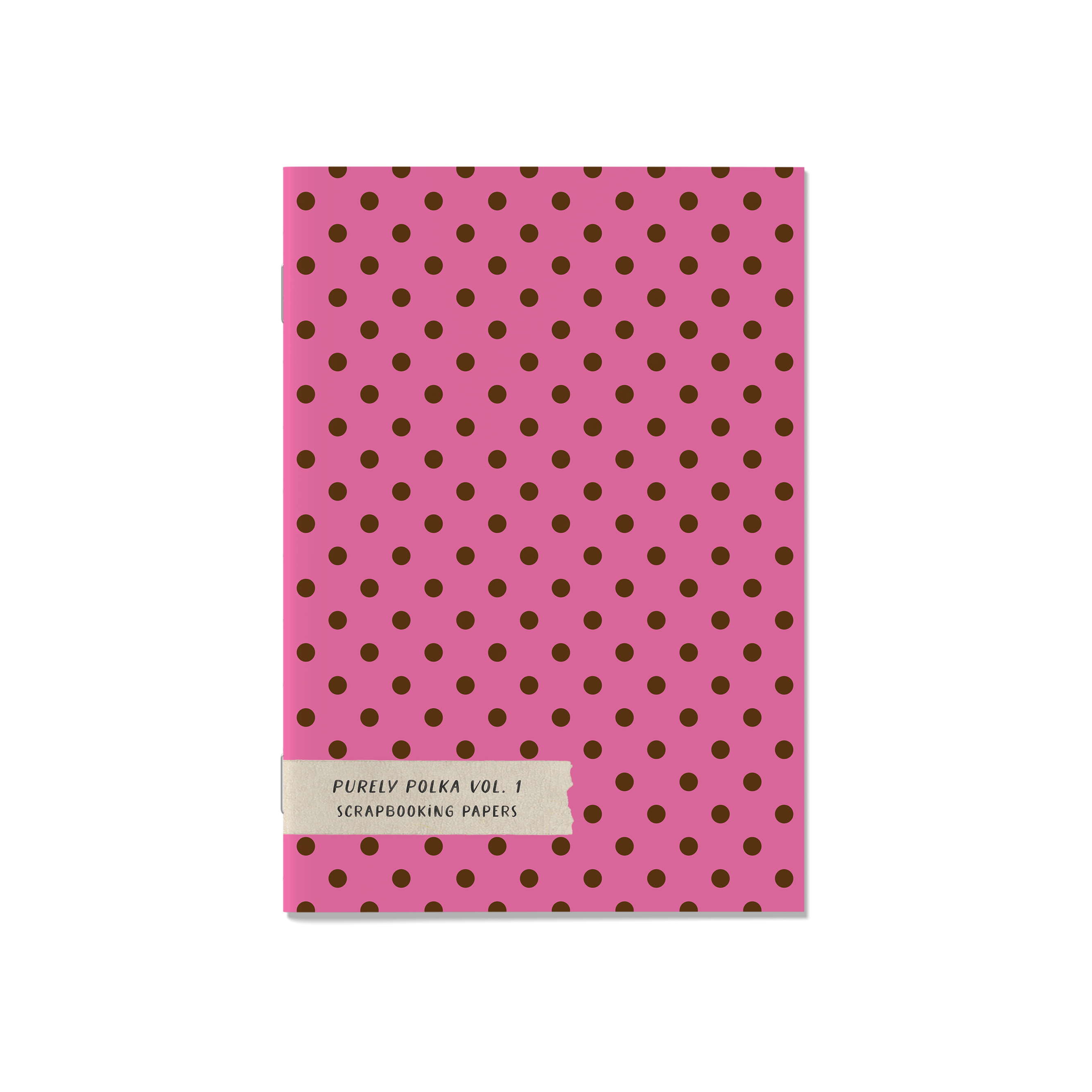 Purely Polka Vol 1 • Scrapbooking Paper Booklet
