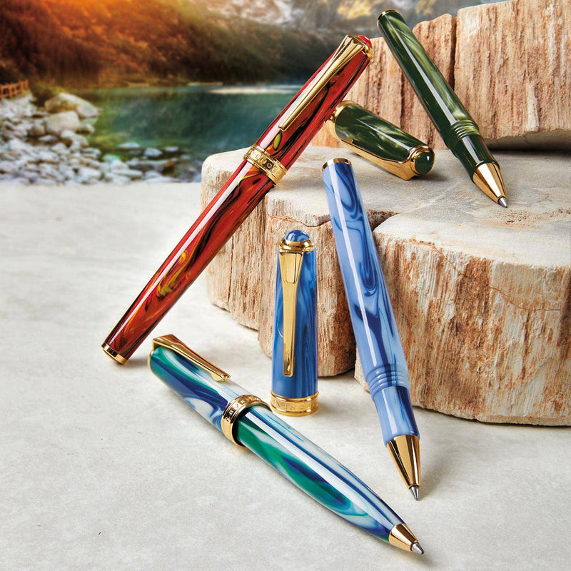 True Writer Classic Elements Earth Rollerball Pen-zoom-