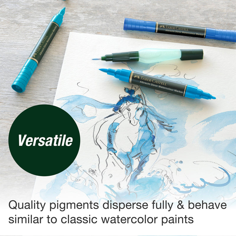 Albrecht Dürer Watercolor Markers, Plein Air - Wallet of 5-zoom-