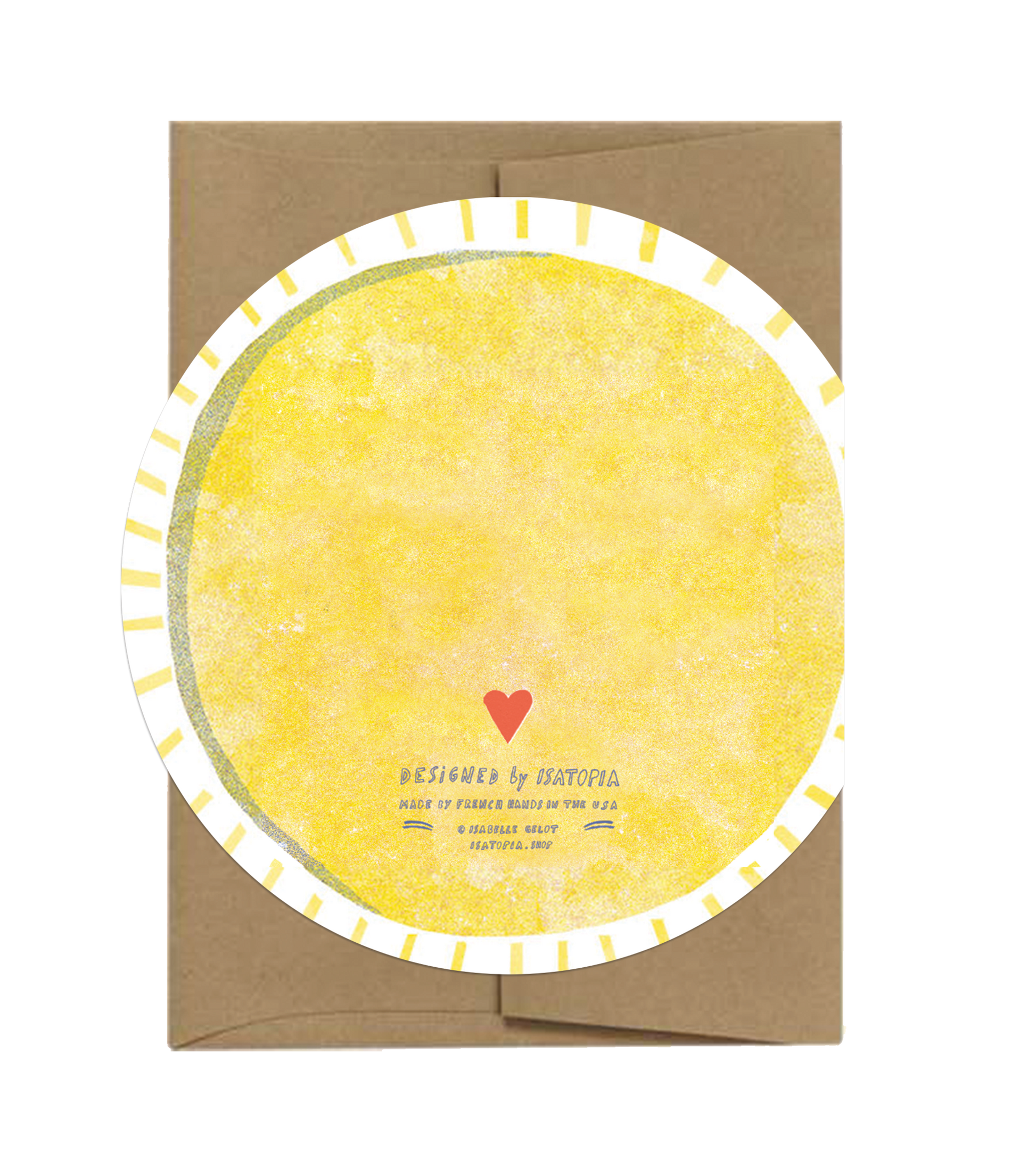 Soleil | Sun - Die Cut Card-2
