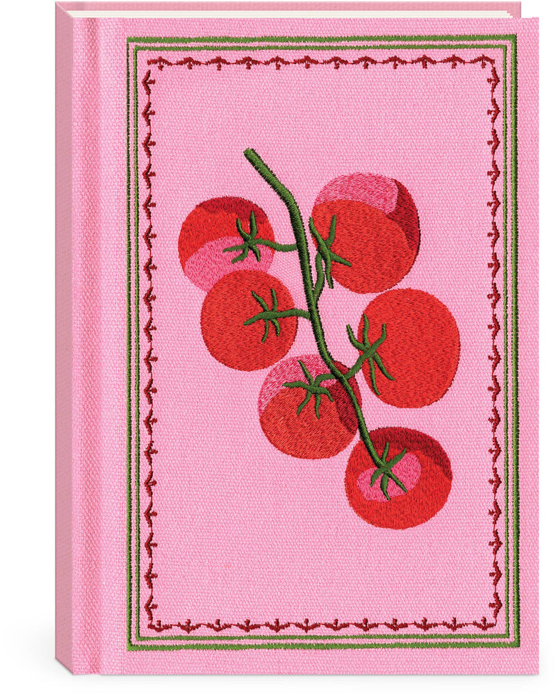 Mediterranea Tomatoes Fabric Journal-zoom-