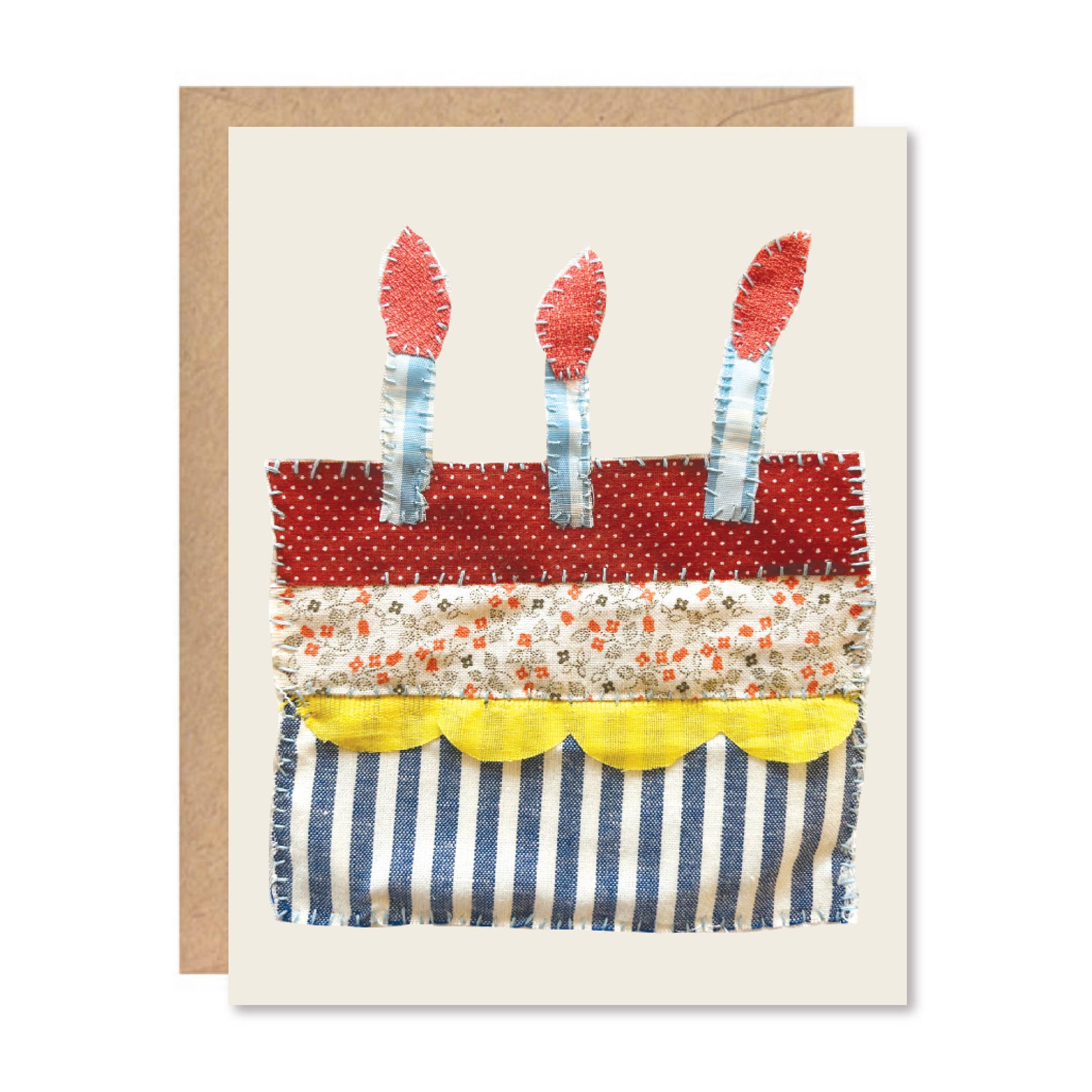 Greeting Card - Birthday Cake-zoom-1