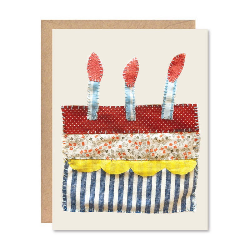 Greeting Card - Birthday Cake-zoom-
