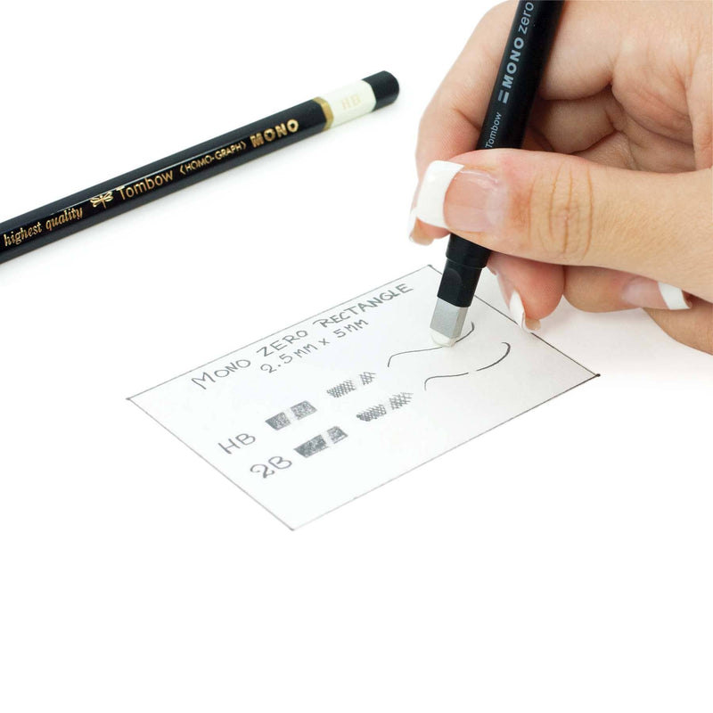 MONO Zero Eraser: Rectangle -  Black-zoom-