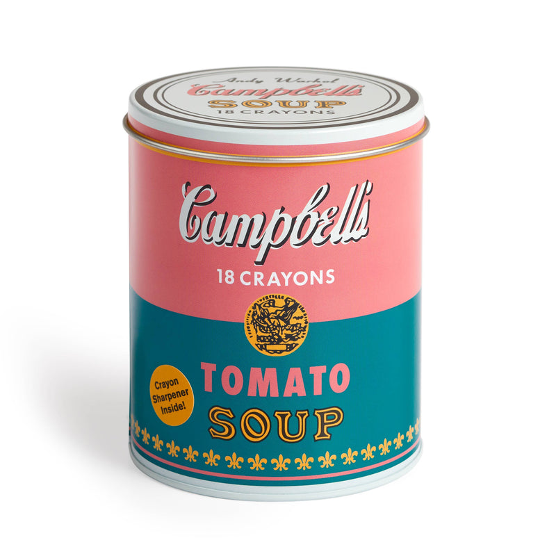 Andy Warhol Soup Can Crayons + Sharpener-zoom-