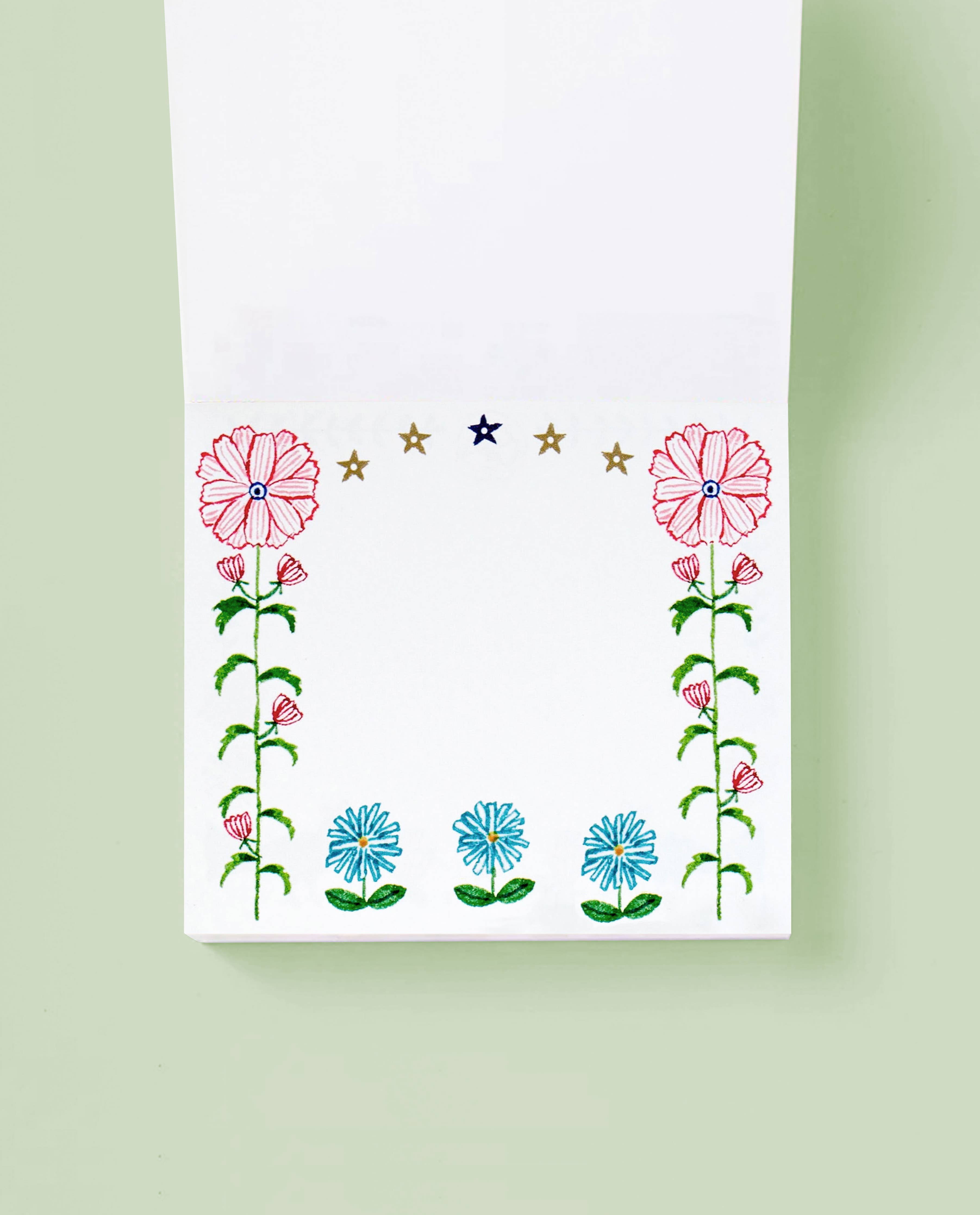 Block Memo - Flower Gate-zoom-2
