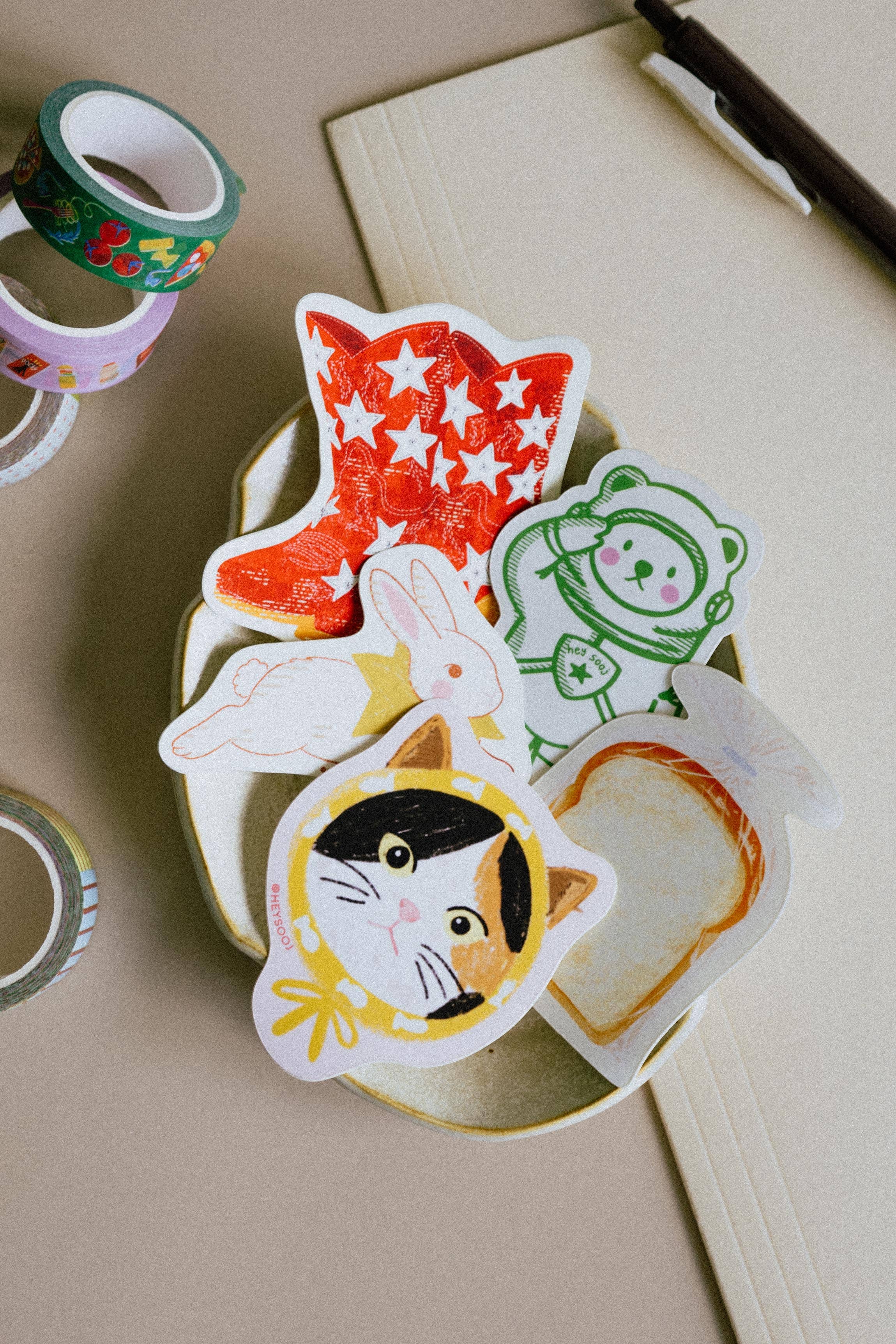 Star Bun Sticker-zoom-4