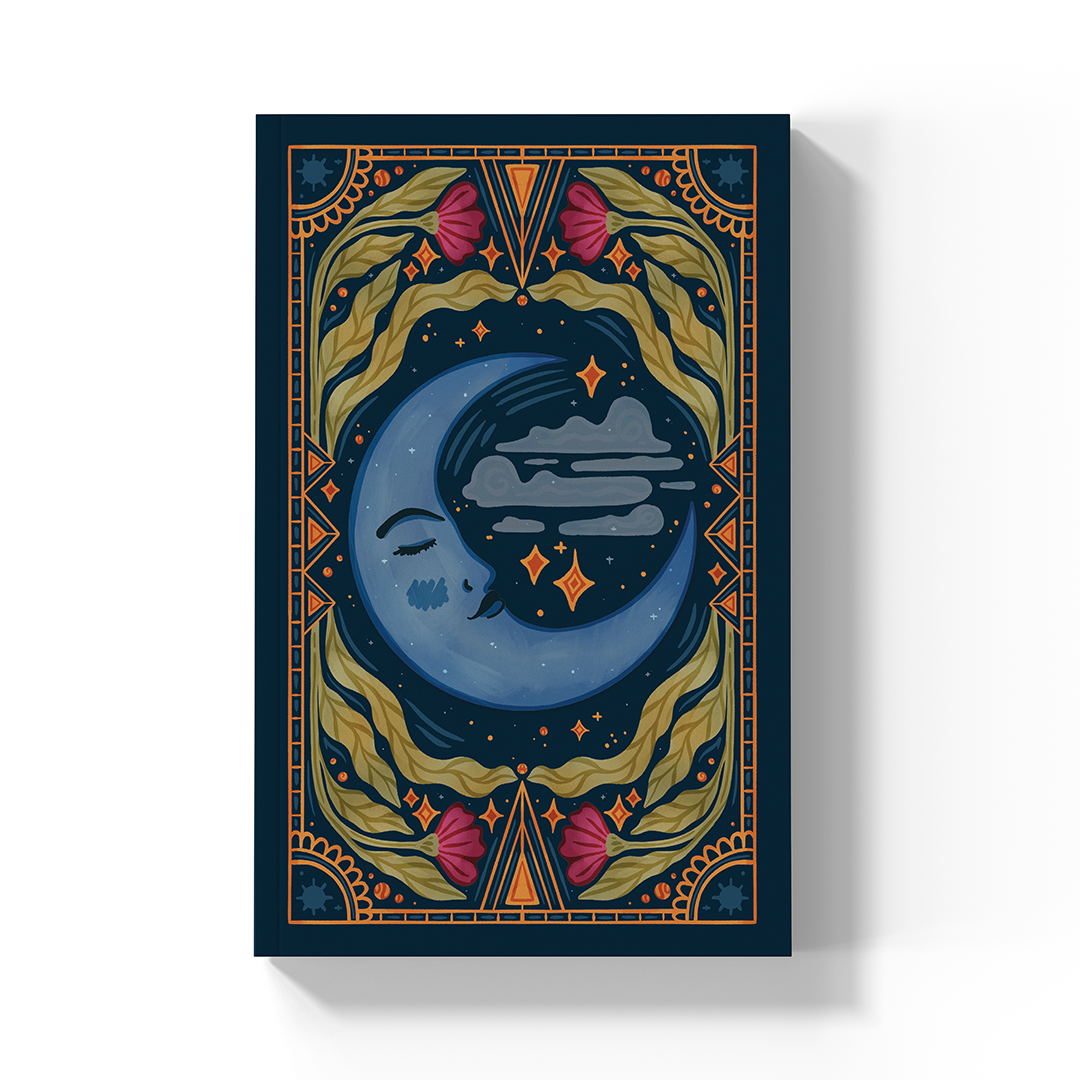 Moon Tarot Classic Layflat Notebook-zoom-1