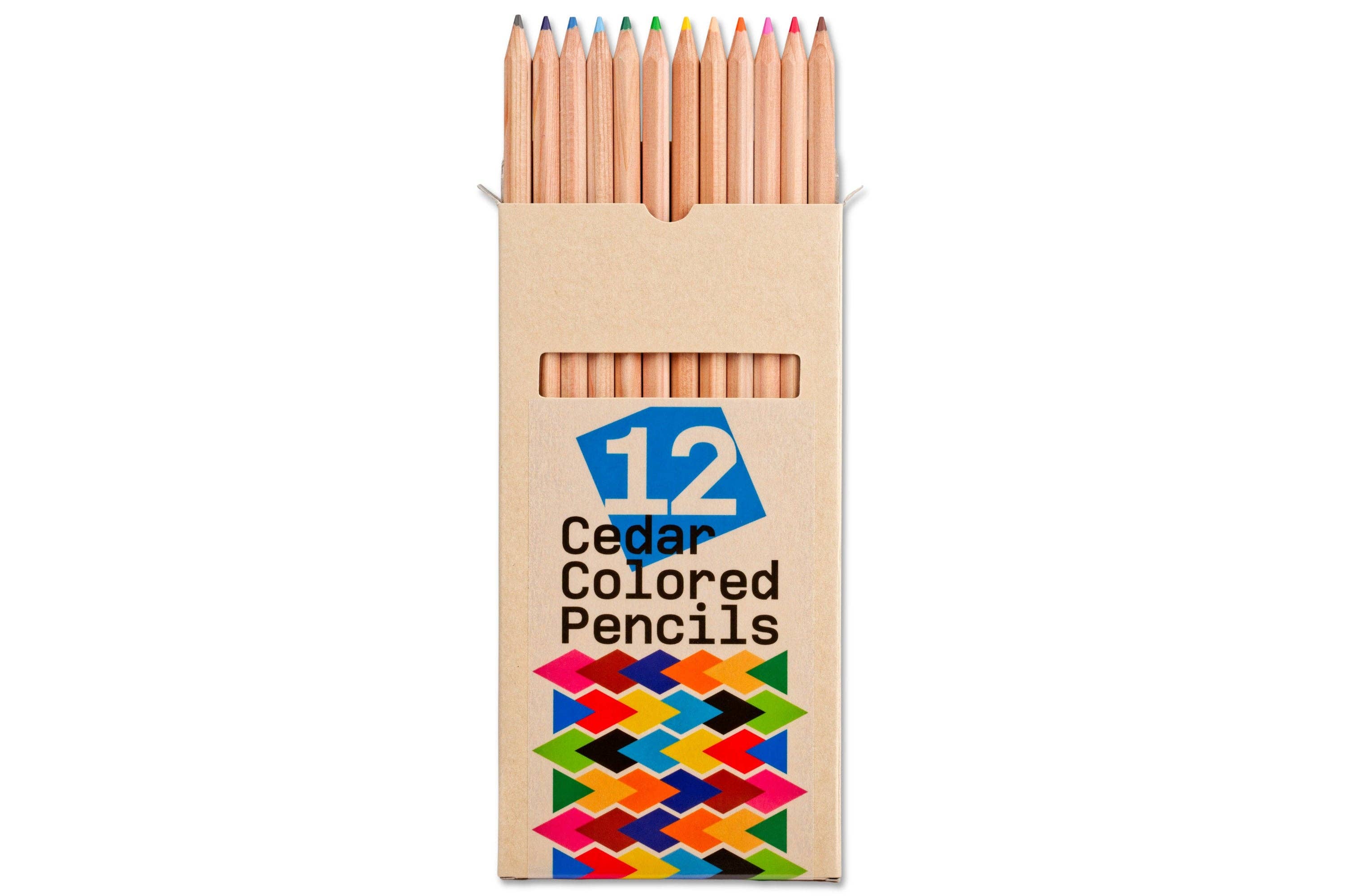 Cedar Colored Pencils, Set of 12