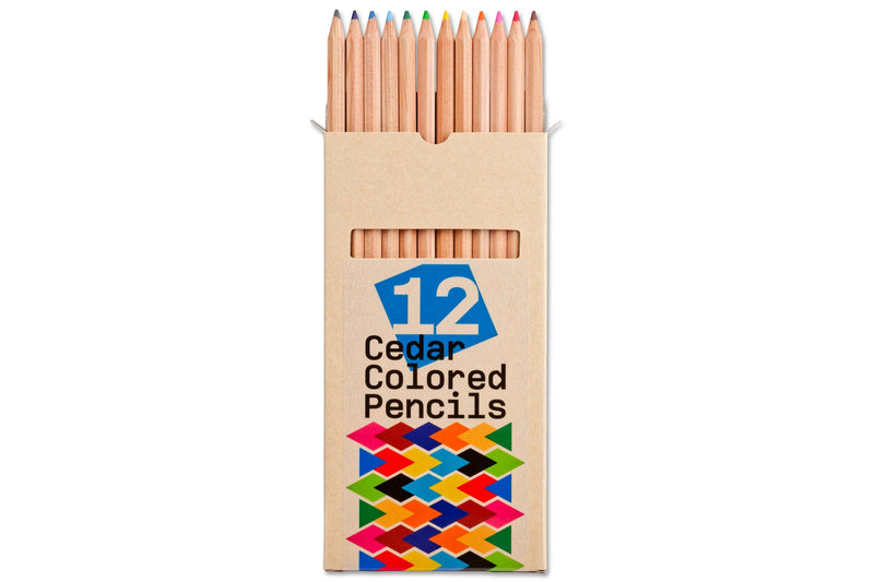 Cedar Colored Pencils, Set of 12-zoom-
