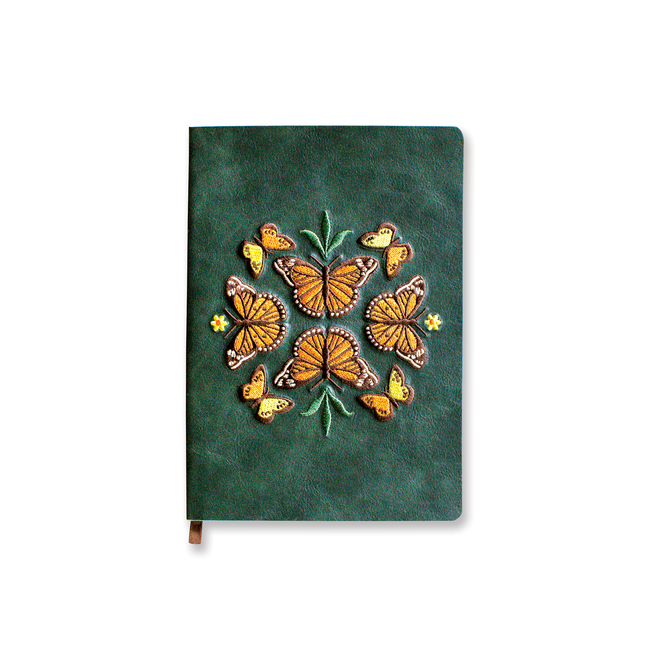 Butterfly Dance Embroidered Notebook