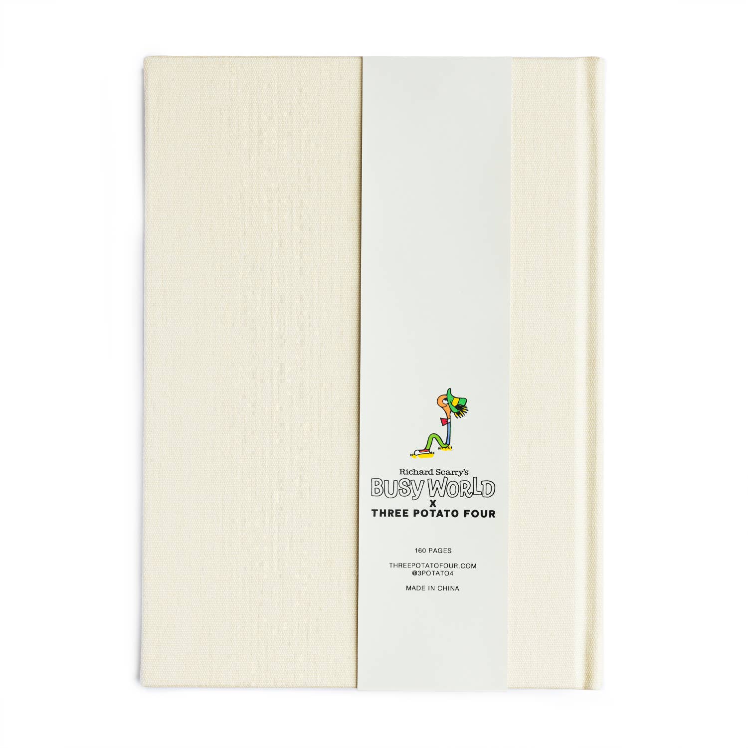 3P4 x Richard Scarry® - Lowly Floral Embroidered Journal