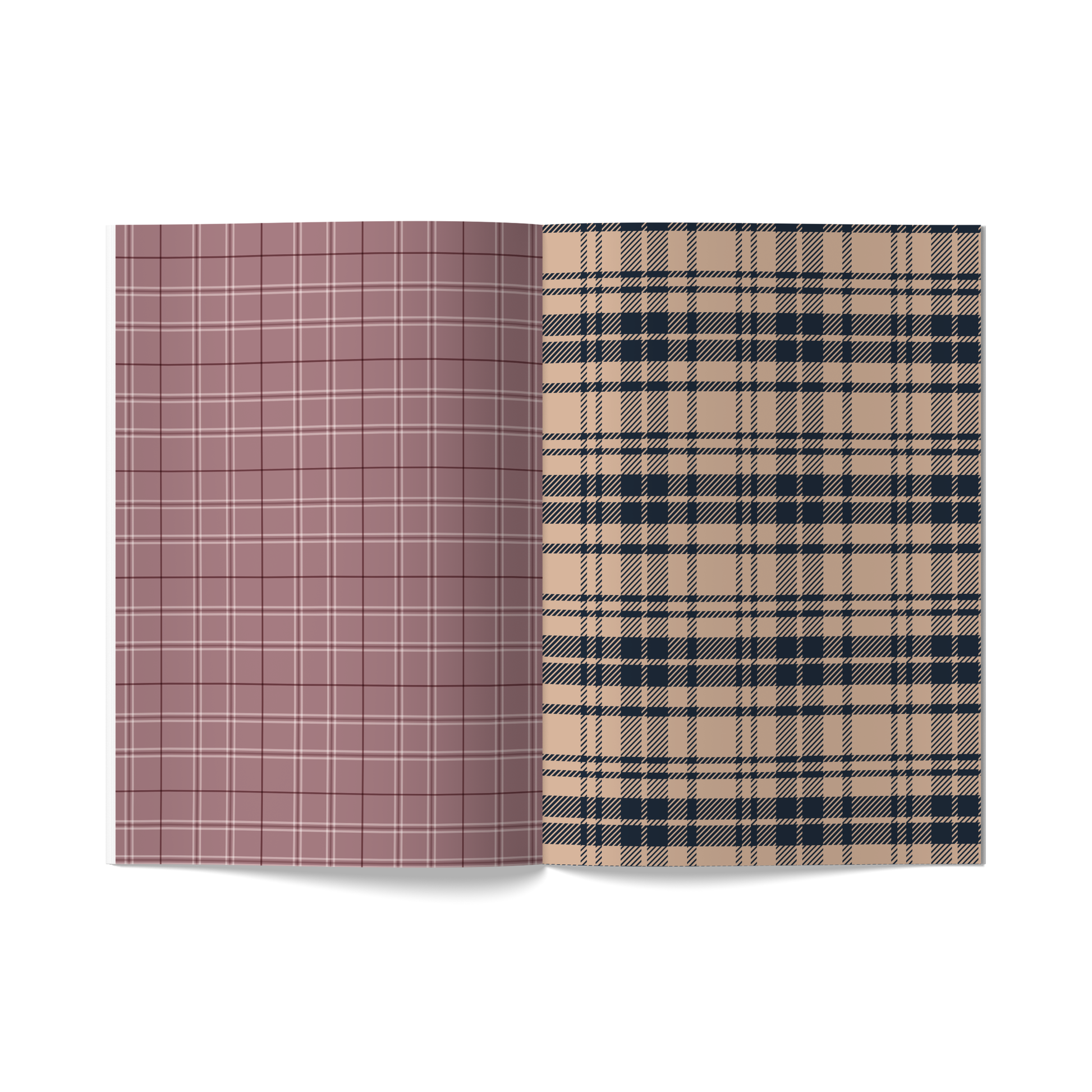 The Autumn Plaids • Scrapbooking Paper Booklet-3