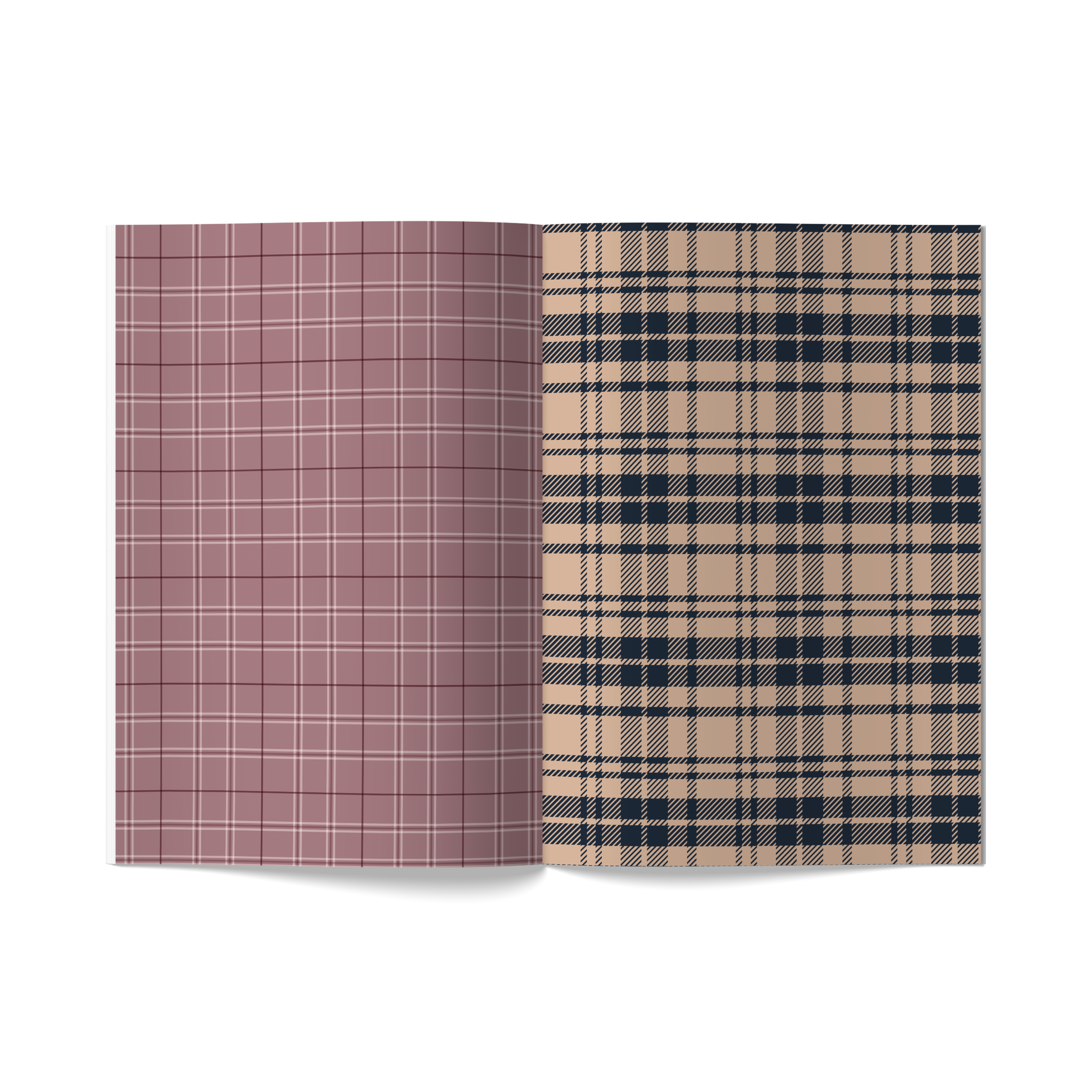 The Autumn Plaids • Scrapbooking Paper Booklet-zoom-3