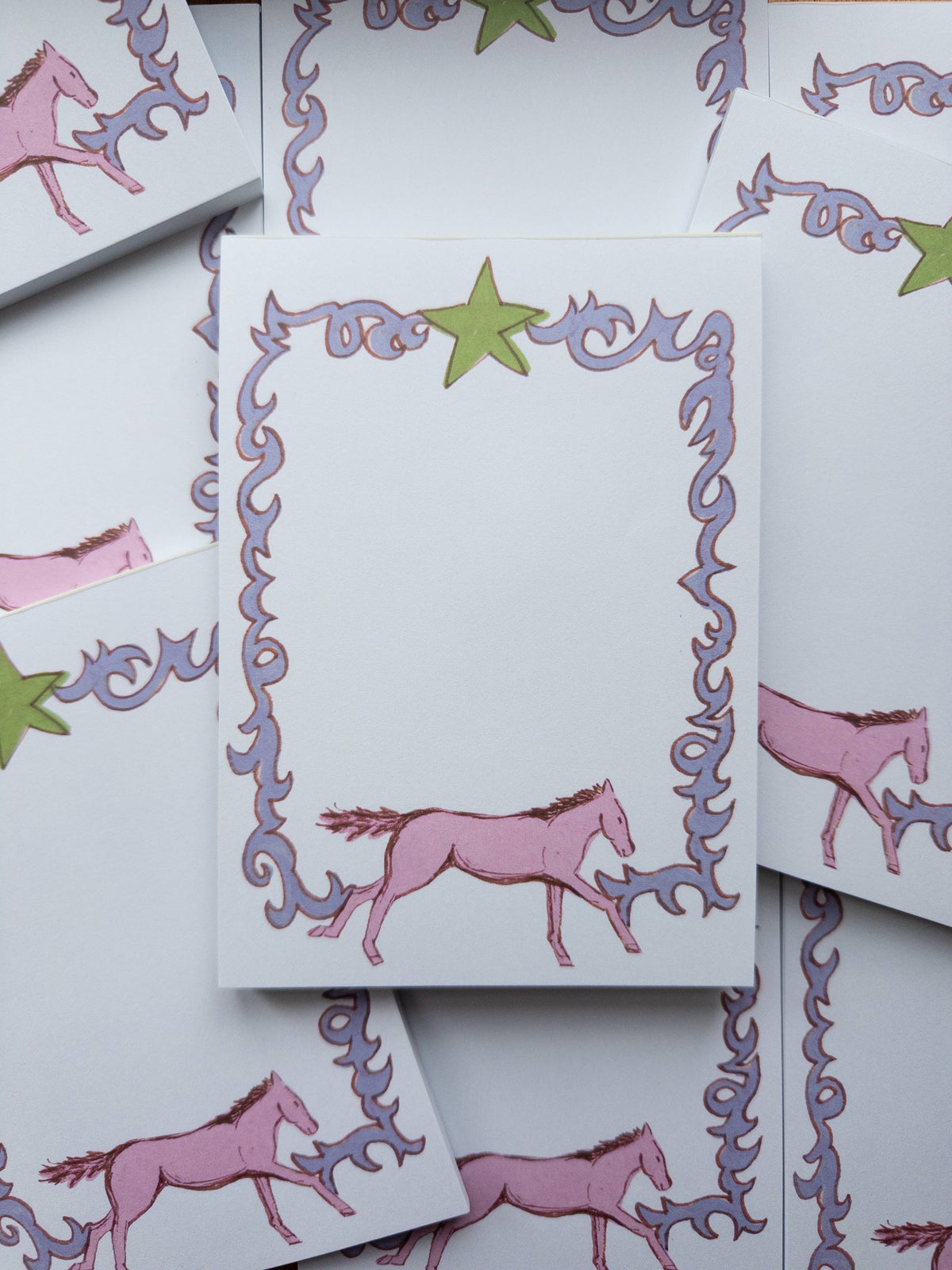 Western Horse Notepad-zoom-3