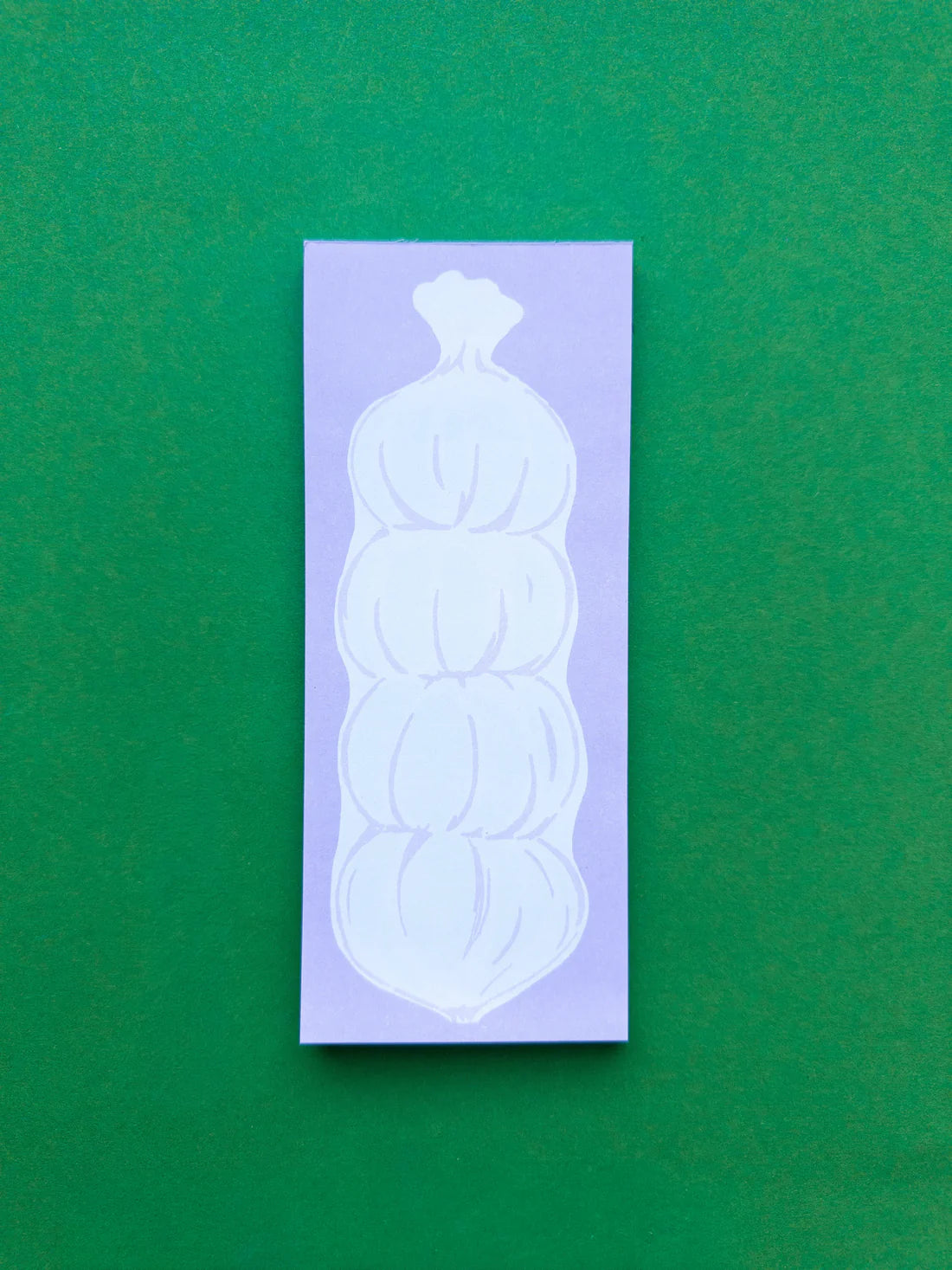 Garlic Memo Pad - Grocery List Notepad-zoom-1