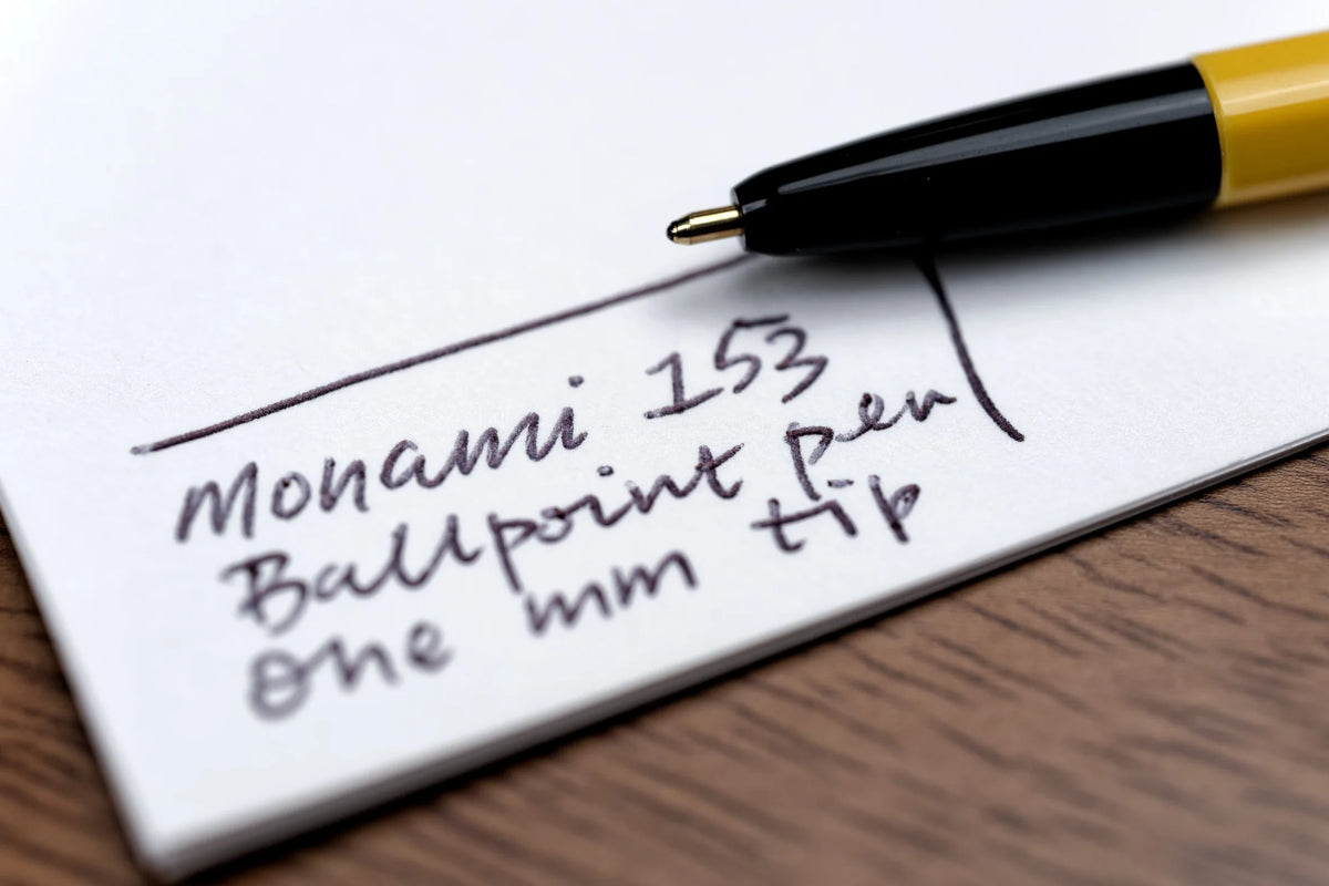 Monami 153 Side-Click Ballpoint Pen-zoom-5