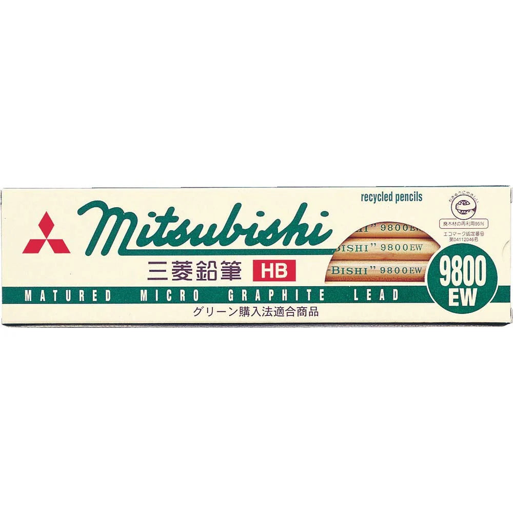 Mitsubishi 9800EW Recycled Pencil 9800EW HB