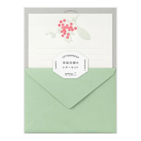 Letterpress Die-Cut Letter Set-zoom-